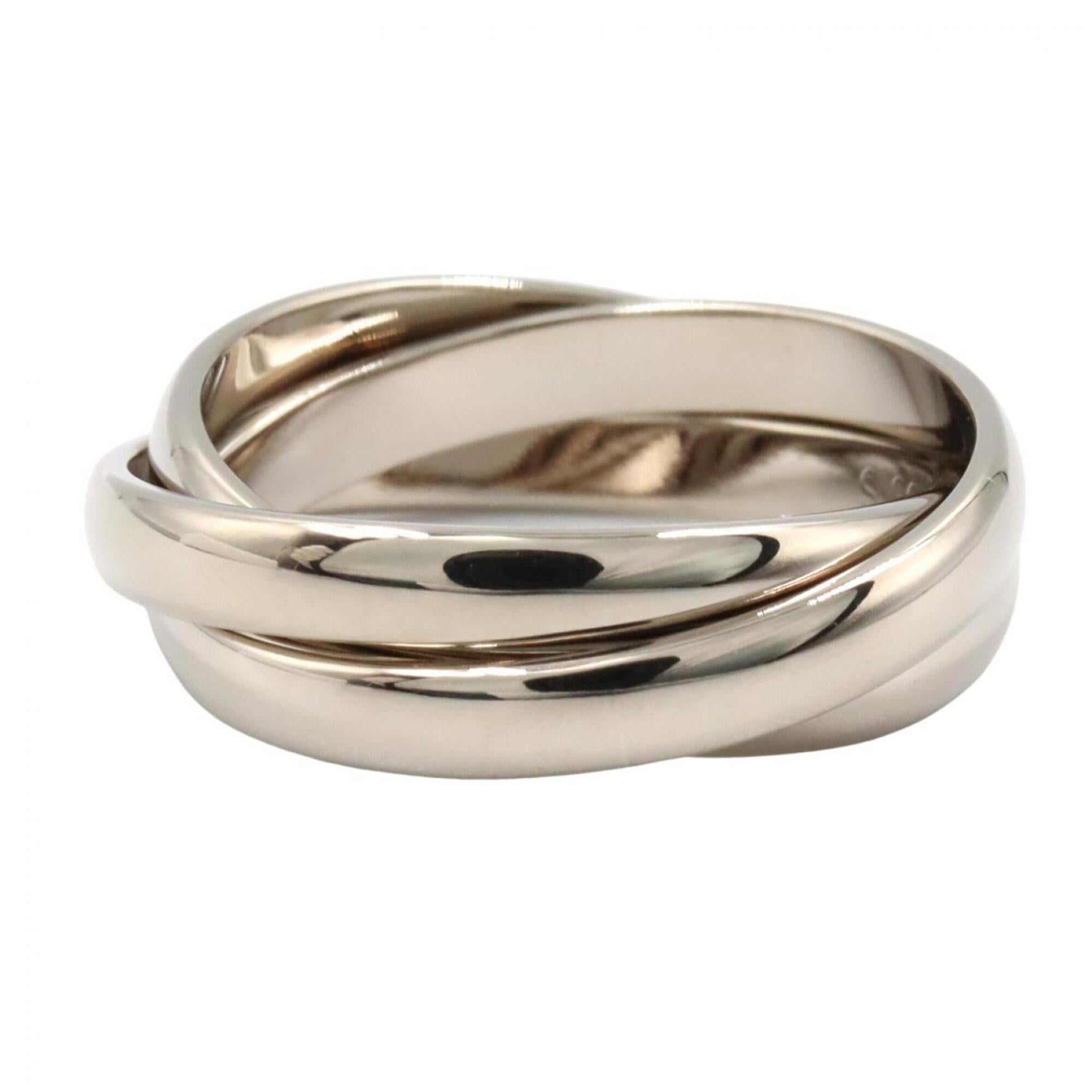 Cartier Silver White Gold (18K) Band Ring (Pre-Owned)