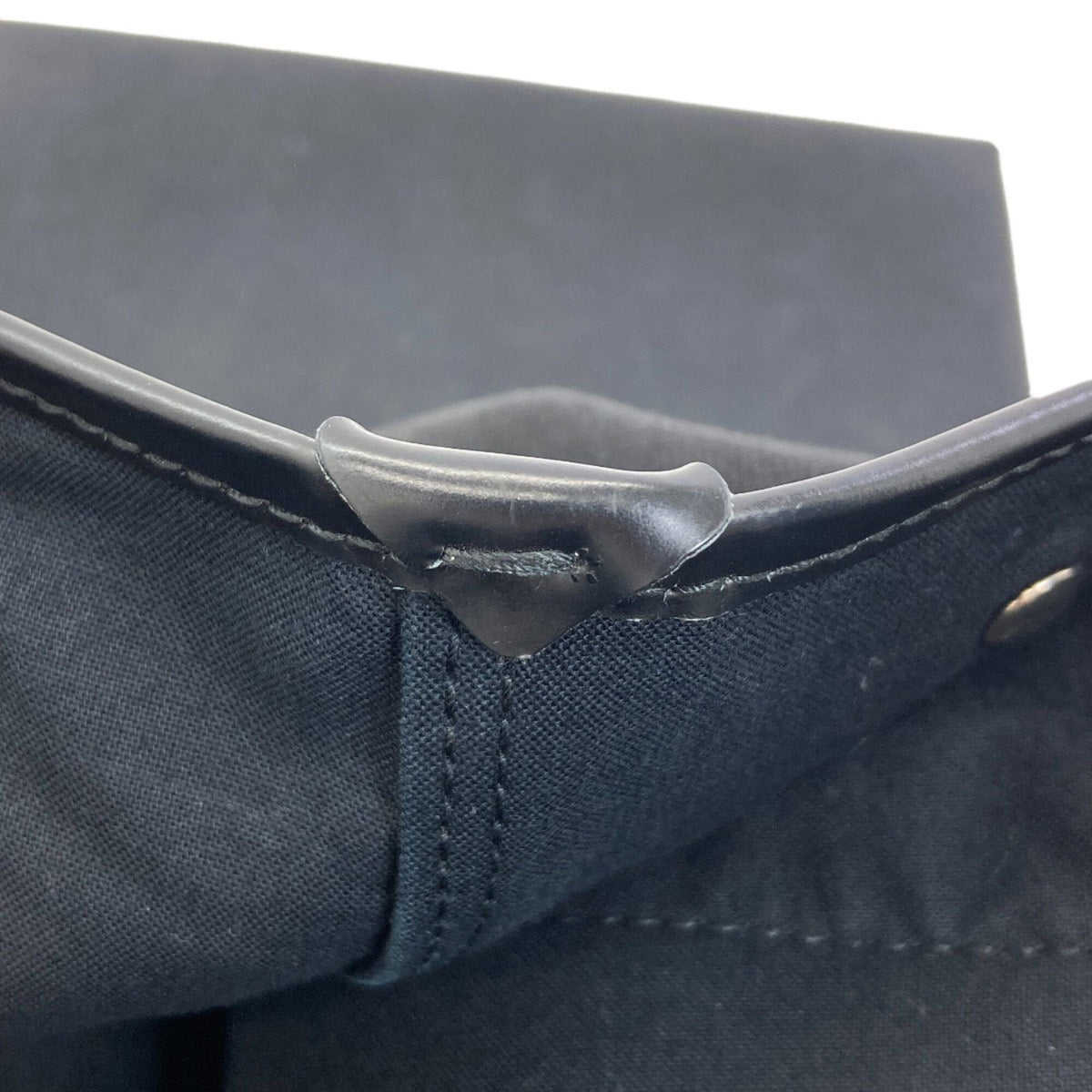 Balenciaga Black Canvas Handbag Pouch (Pre-Owned)