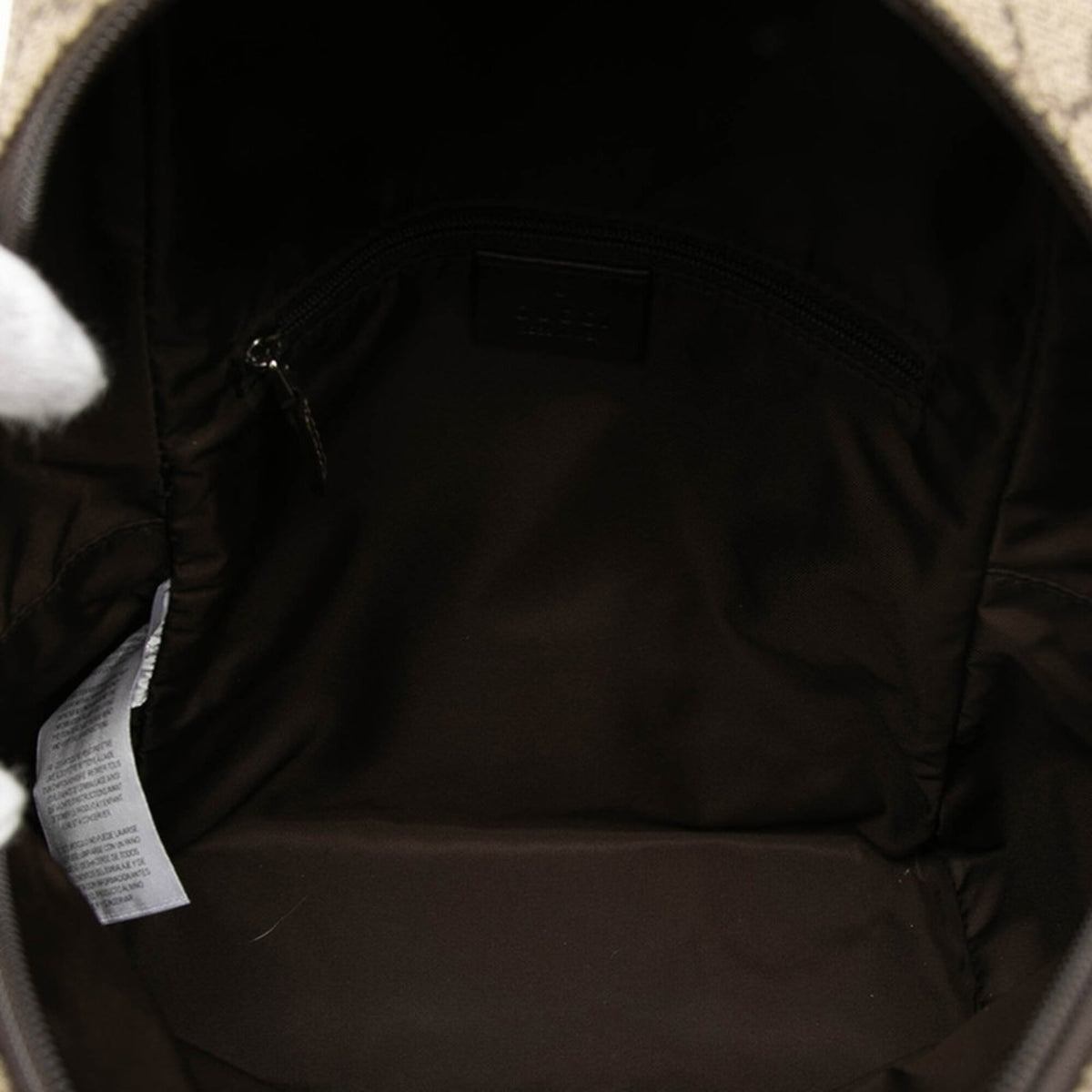 Gucci Beige Brown Pvc Backpack (Pre-Owned)