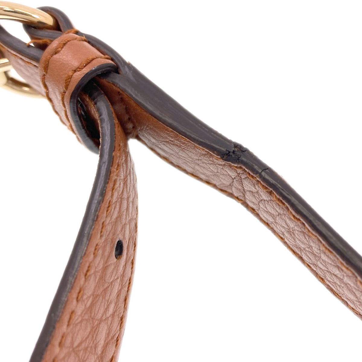 Gucci Brown Leather Handbag (Pre-Owned)