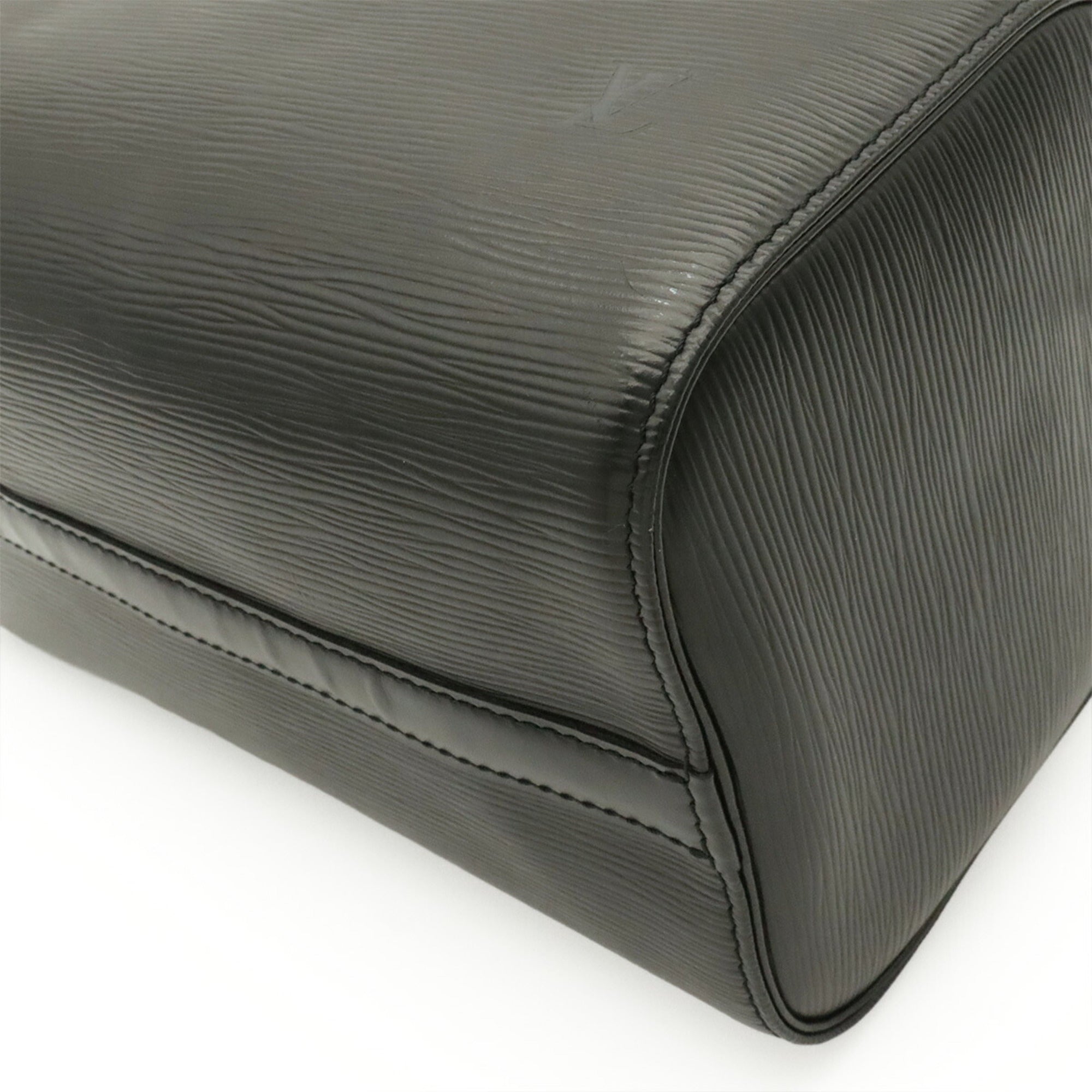 Louis Vuitton Noir Epi Leather Boston Bag Handbag (Pre-Owned)