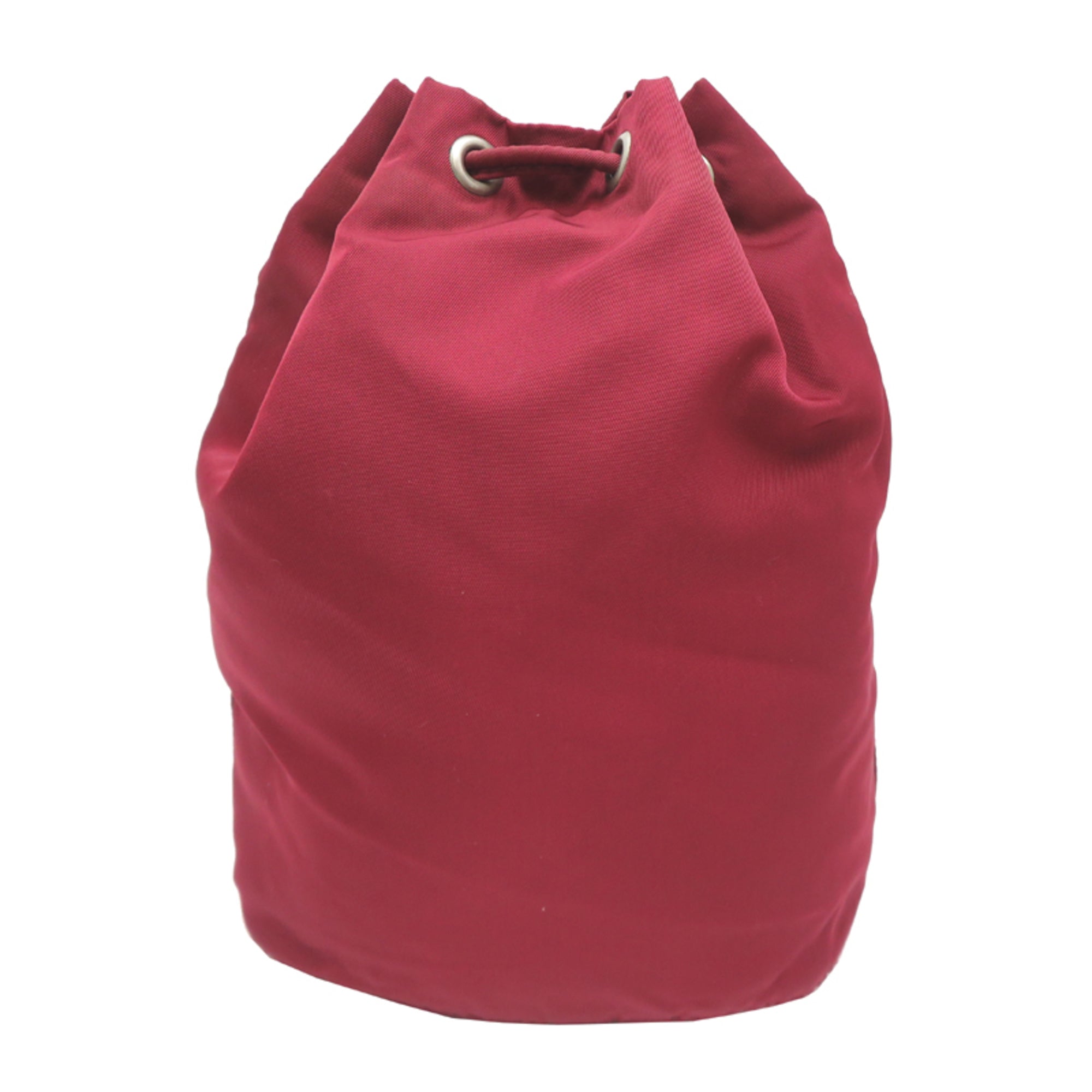 Prada Red Color Nylon Pouch (Pre-Owned)