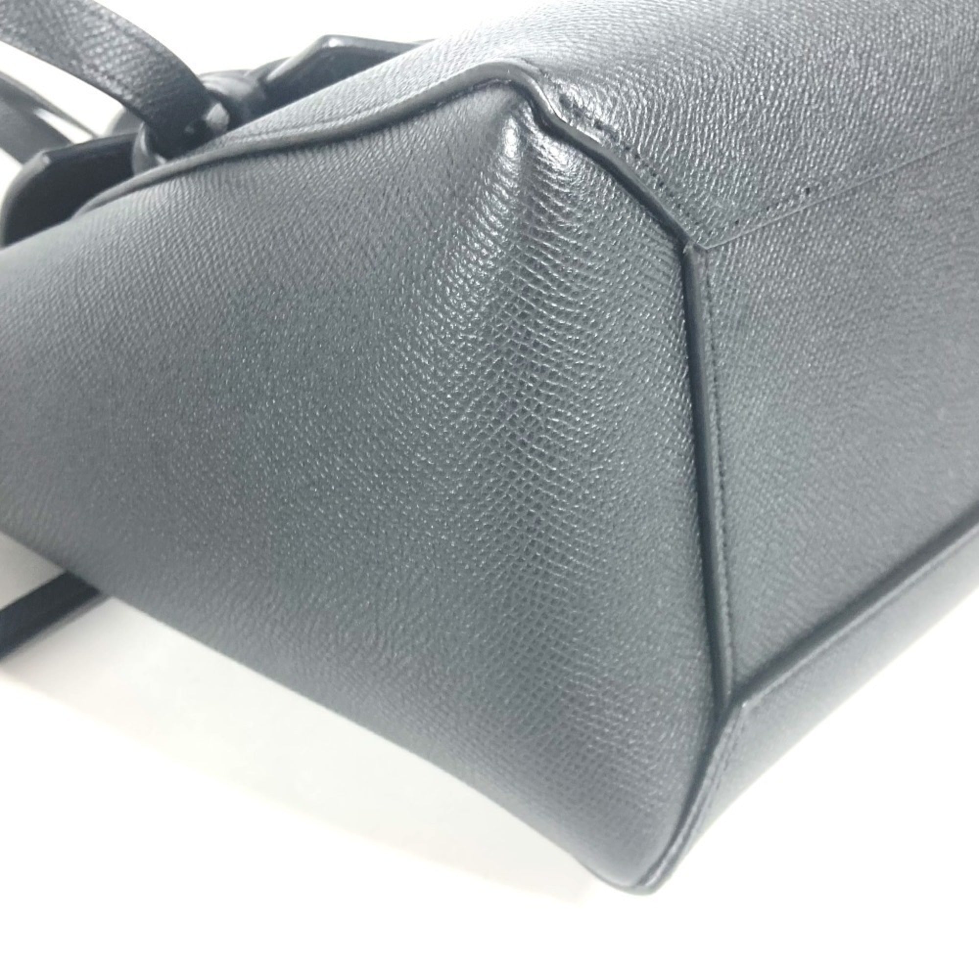 Celine Black Leather Handbag Shoulder Bag (Pre-Owned)