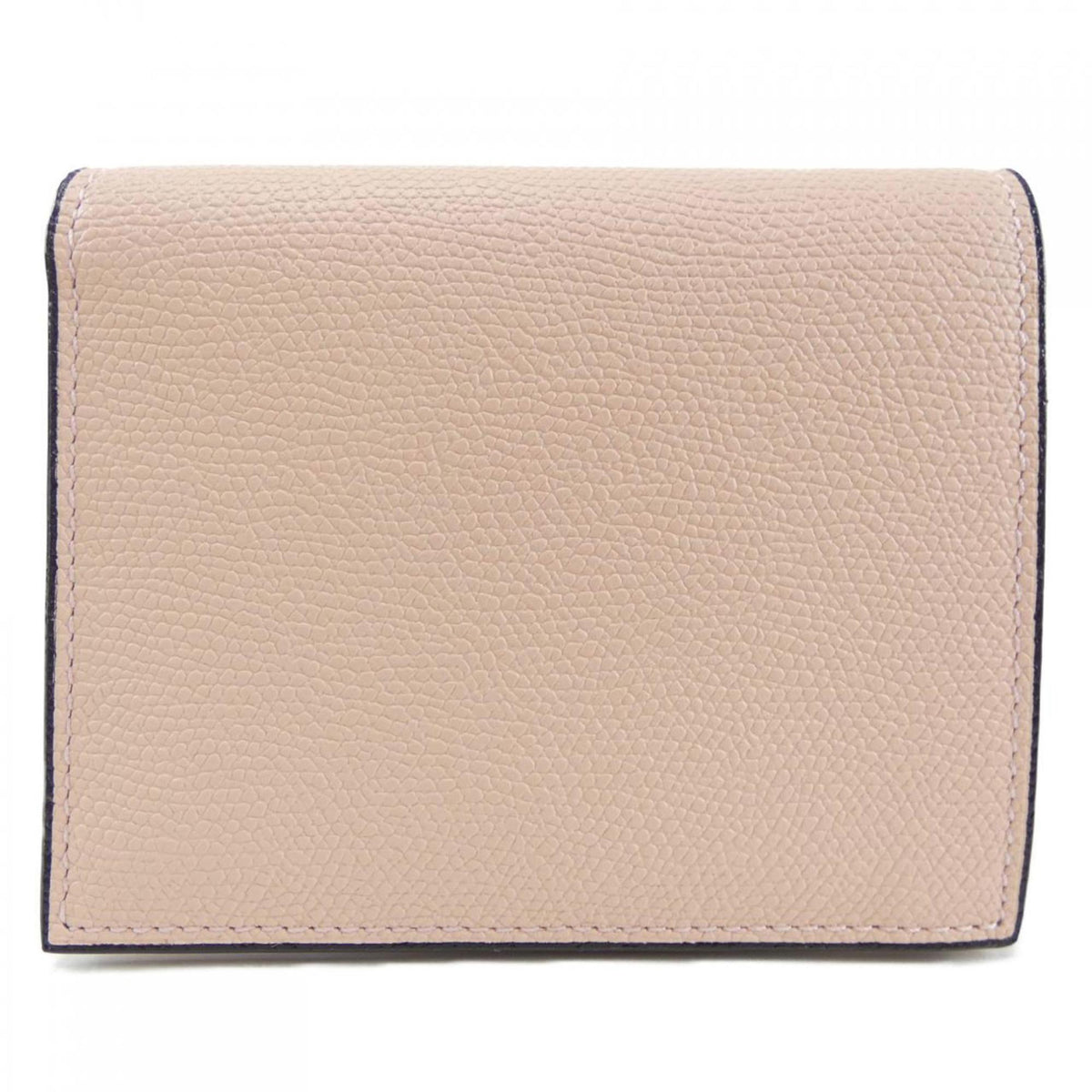Valextra Pink Leather Wallet (Bi-Fold) (Pre-Owned)