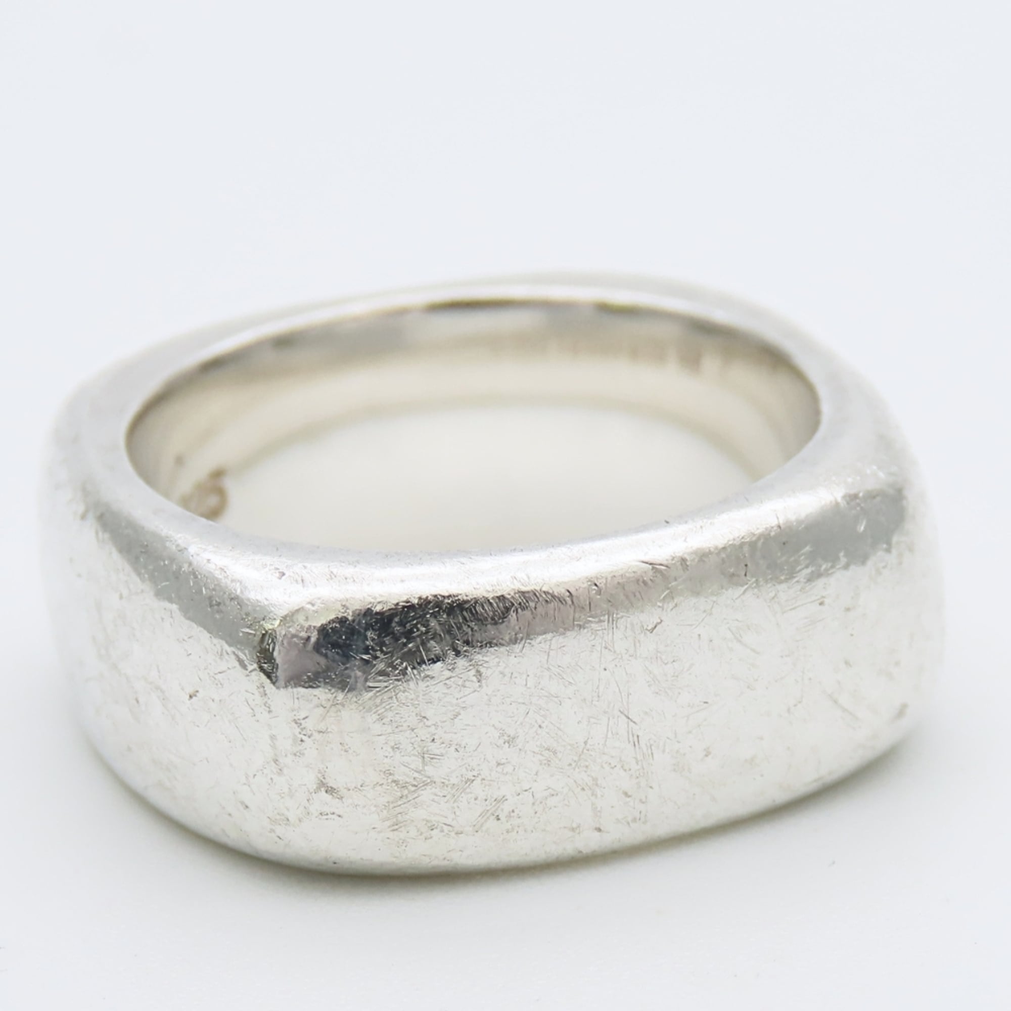 Tiffany Silver Silver 925 Band Ring (Pre-Owned)