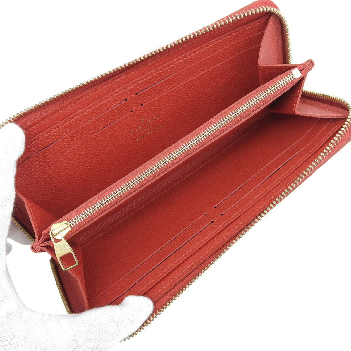 Louis Vuitton Marine Rouge Monogram Navy Monogram Empreinte Coin Purse/Coin Case (Pre-Owned)