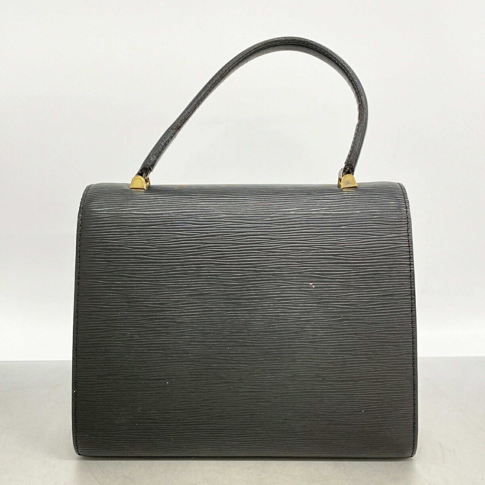 Louis Vuitton Noir Handbag (Pre-Owned)