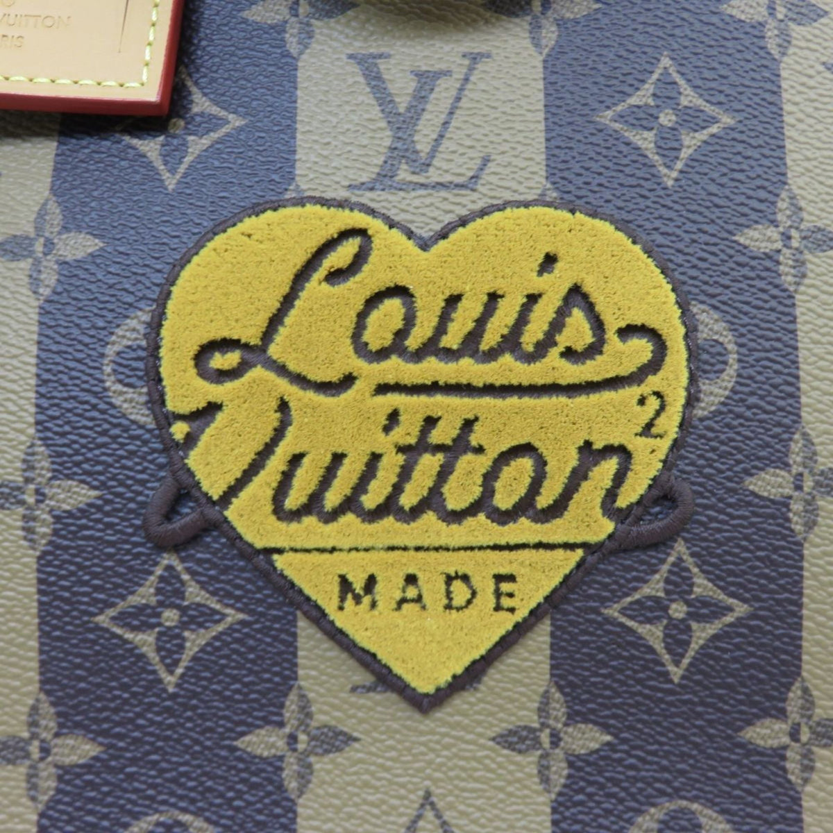 Louis Vuitton Gold Marron Shoulder Bag Tote Bag (Pre-Owned)