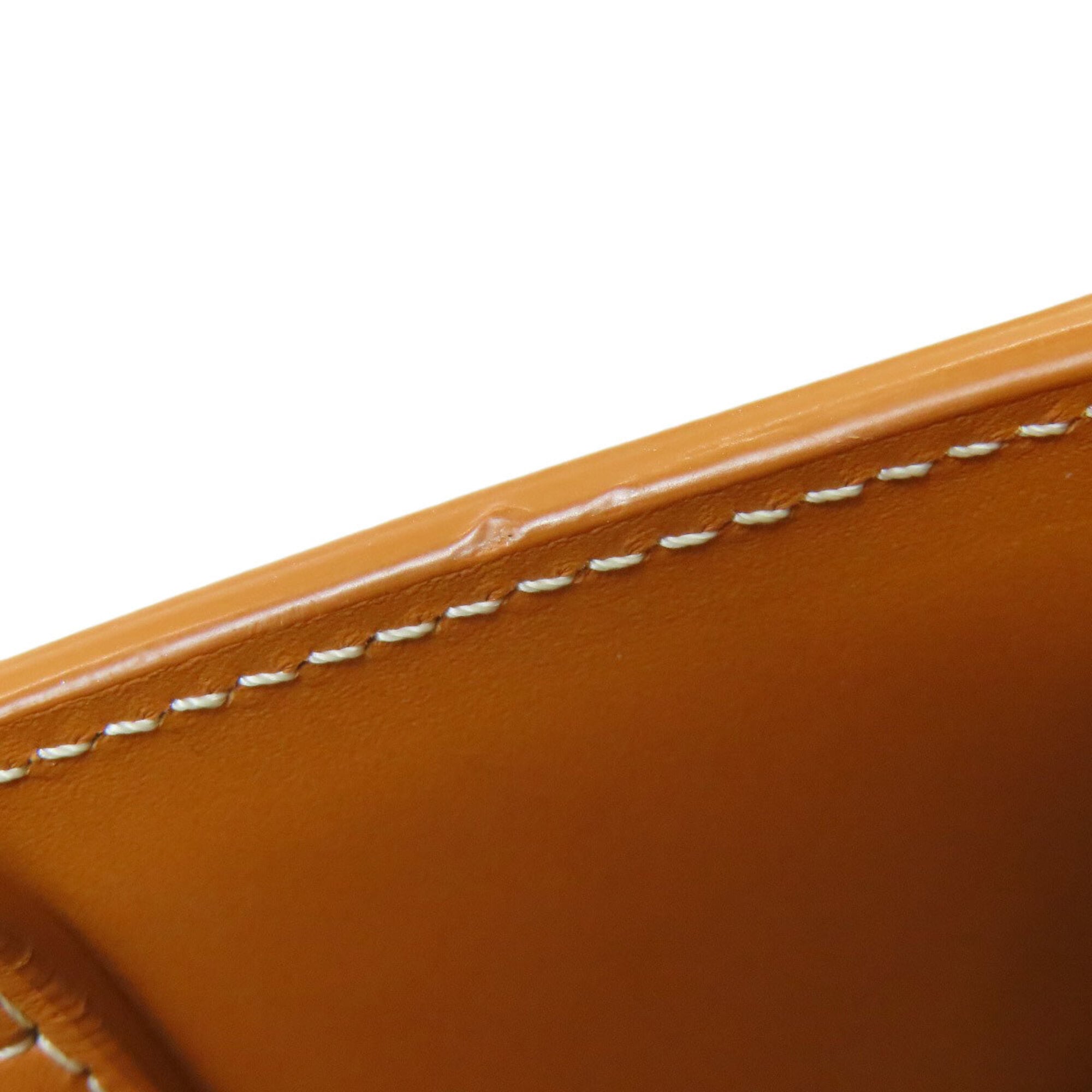 Celine Brown White Canvas Handbag (Pre-Owned)