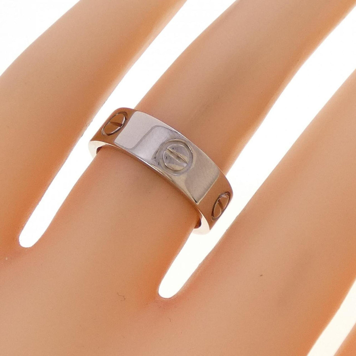 Cartier White Gold (18K) Band Ring (Pre-Owned)