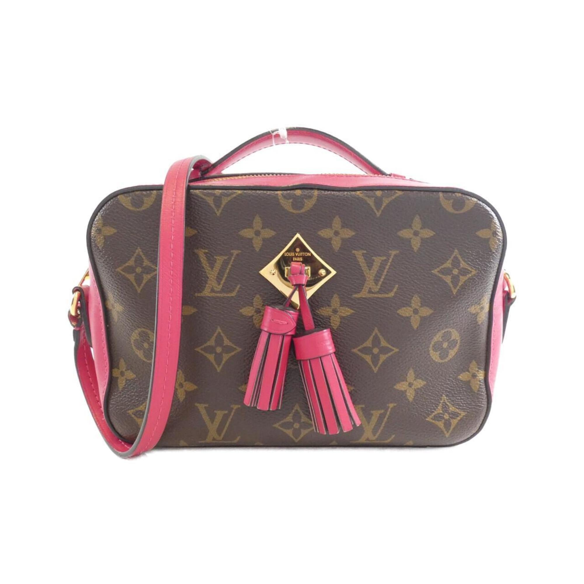 Louis Vuitton Monogram Freesia Marron Coated Canvas Shoulder Bag (Pre-Owned)
