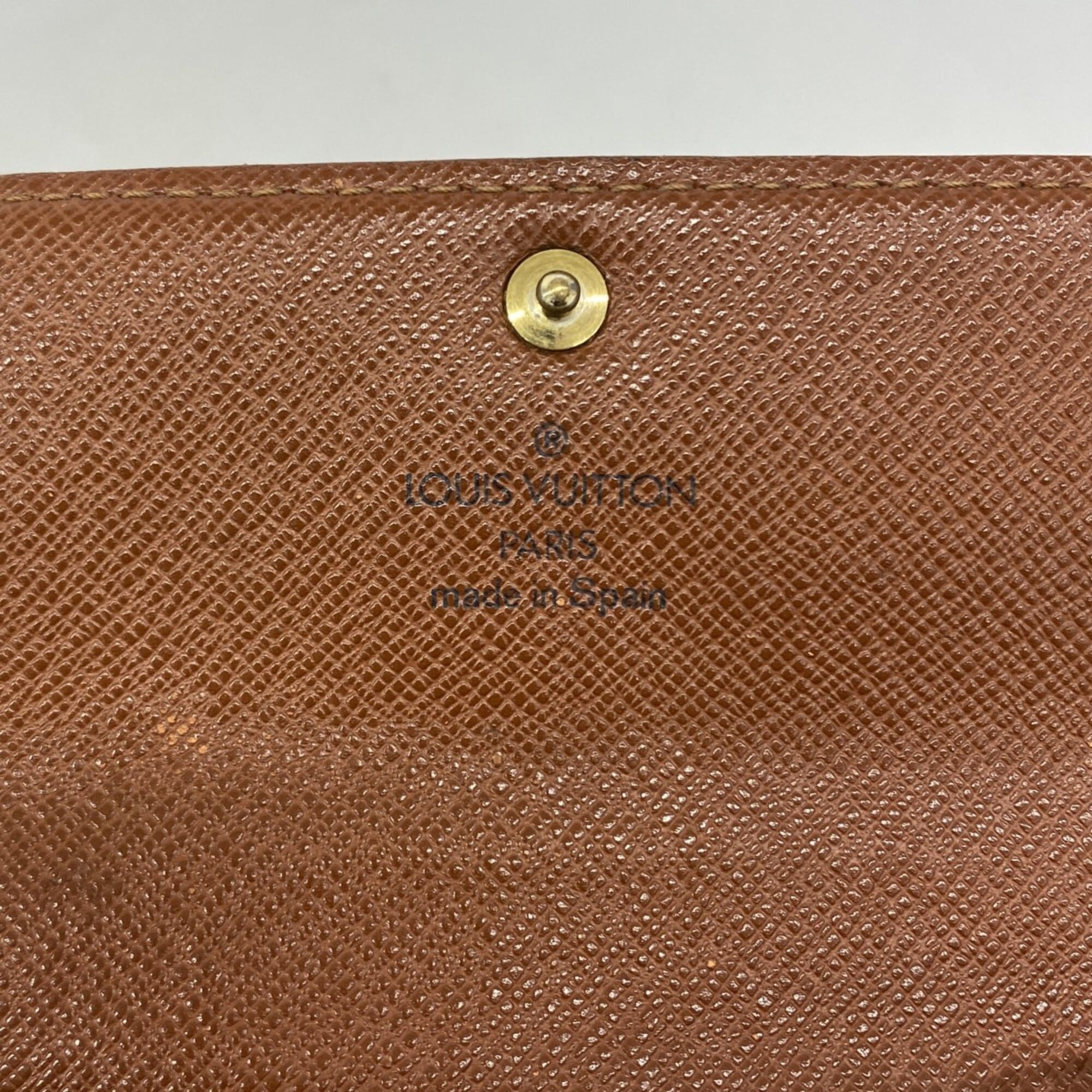 Louis Vuitton Brown Wallet (Bi-Fold) (Pre-Owned)
