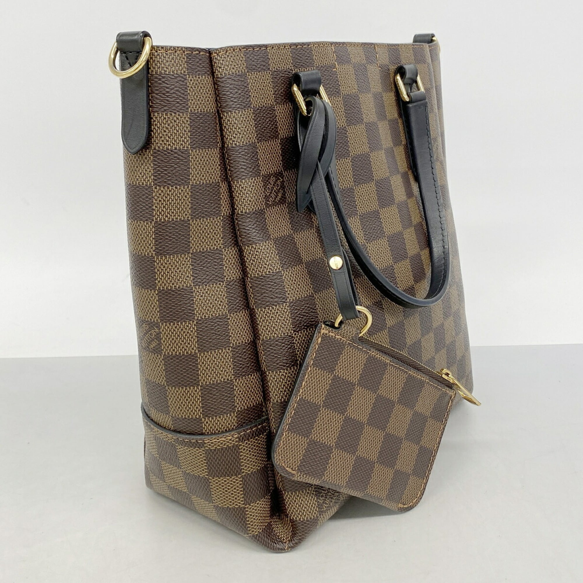 Louis Vuitton Ebene Handbag (Pre-Owned)
