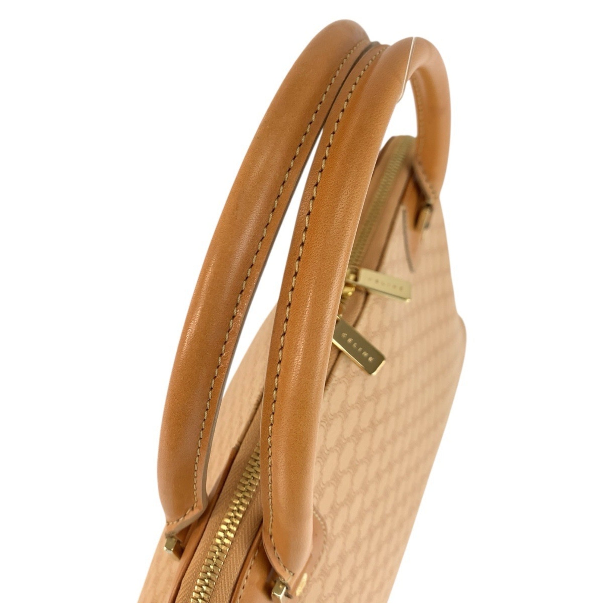 Celine Beige Camel Pvc Leather Handbag Shoulder Bag (Pre-Owned)