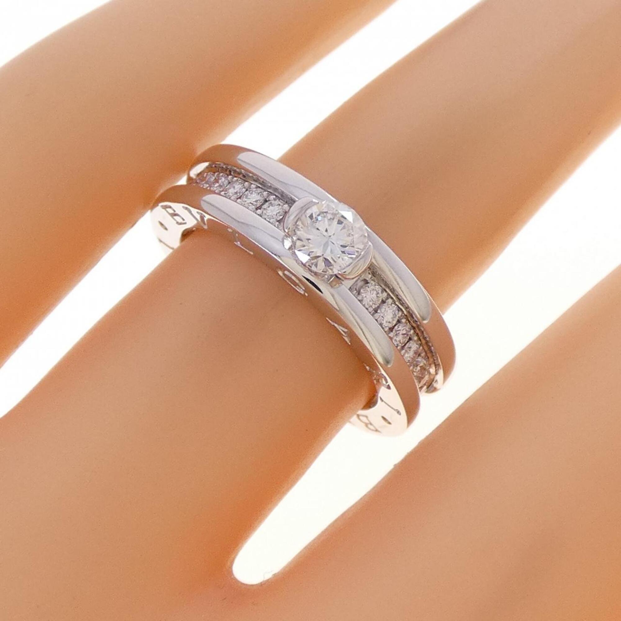 Bvlgari White Gold (18K) Band Ring (Pre-Owned)
