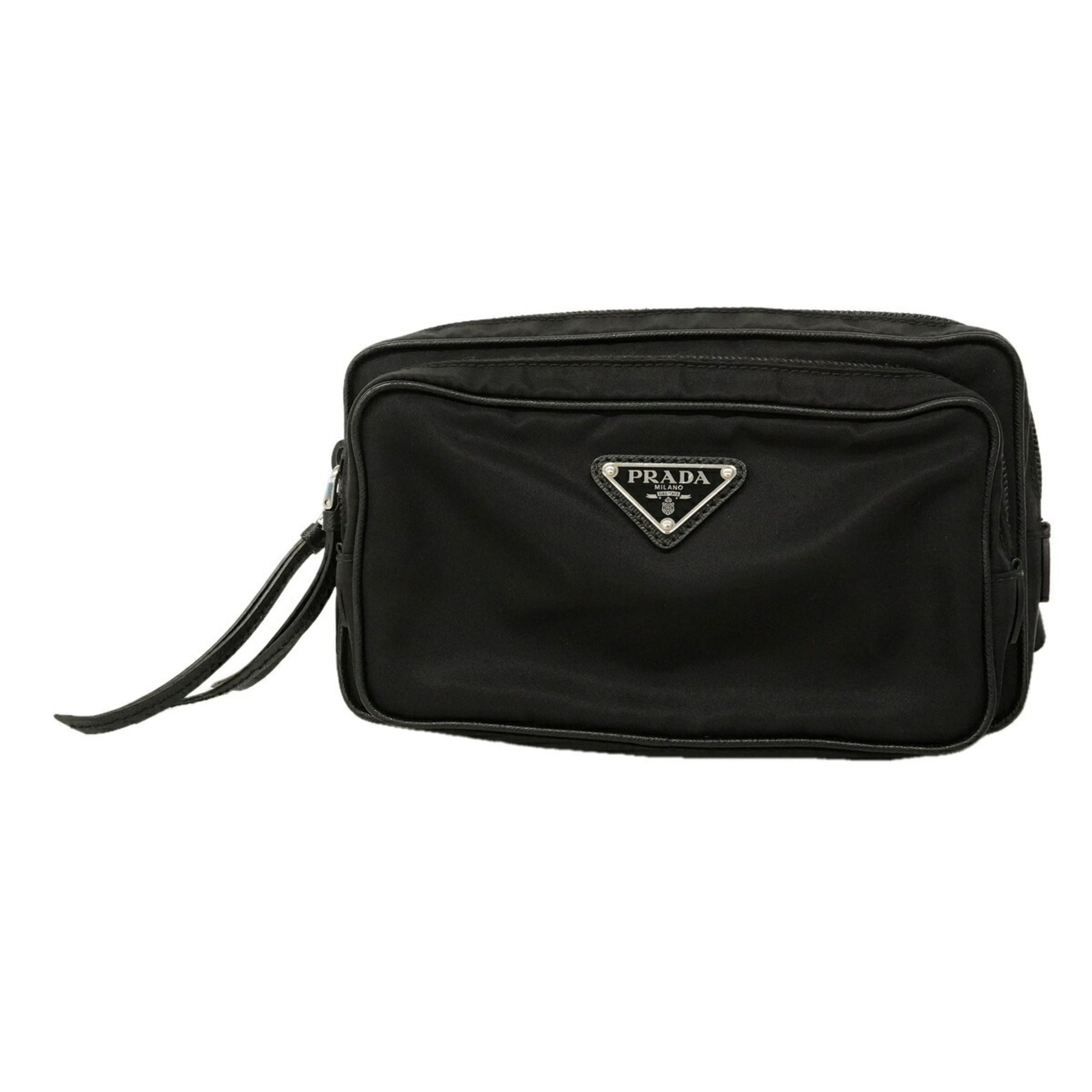 Prada Black Nylon Sling Bag (Pre-Owned)