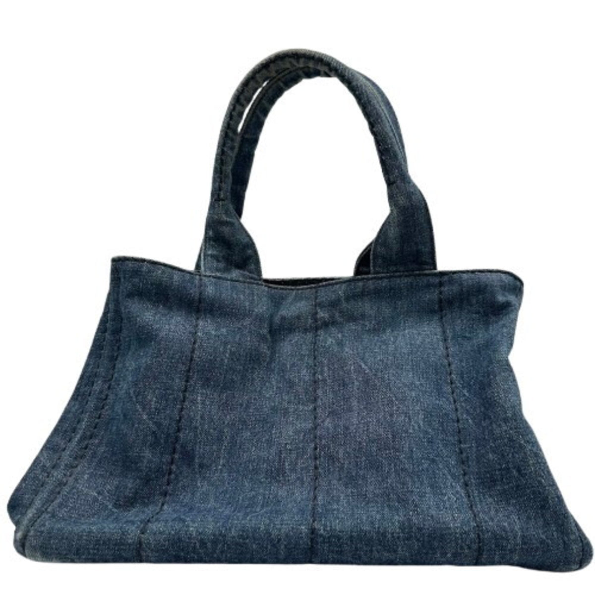 Prada Blue Denim Handbag (Pre-Owned)