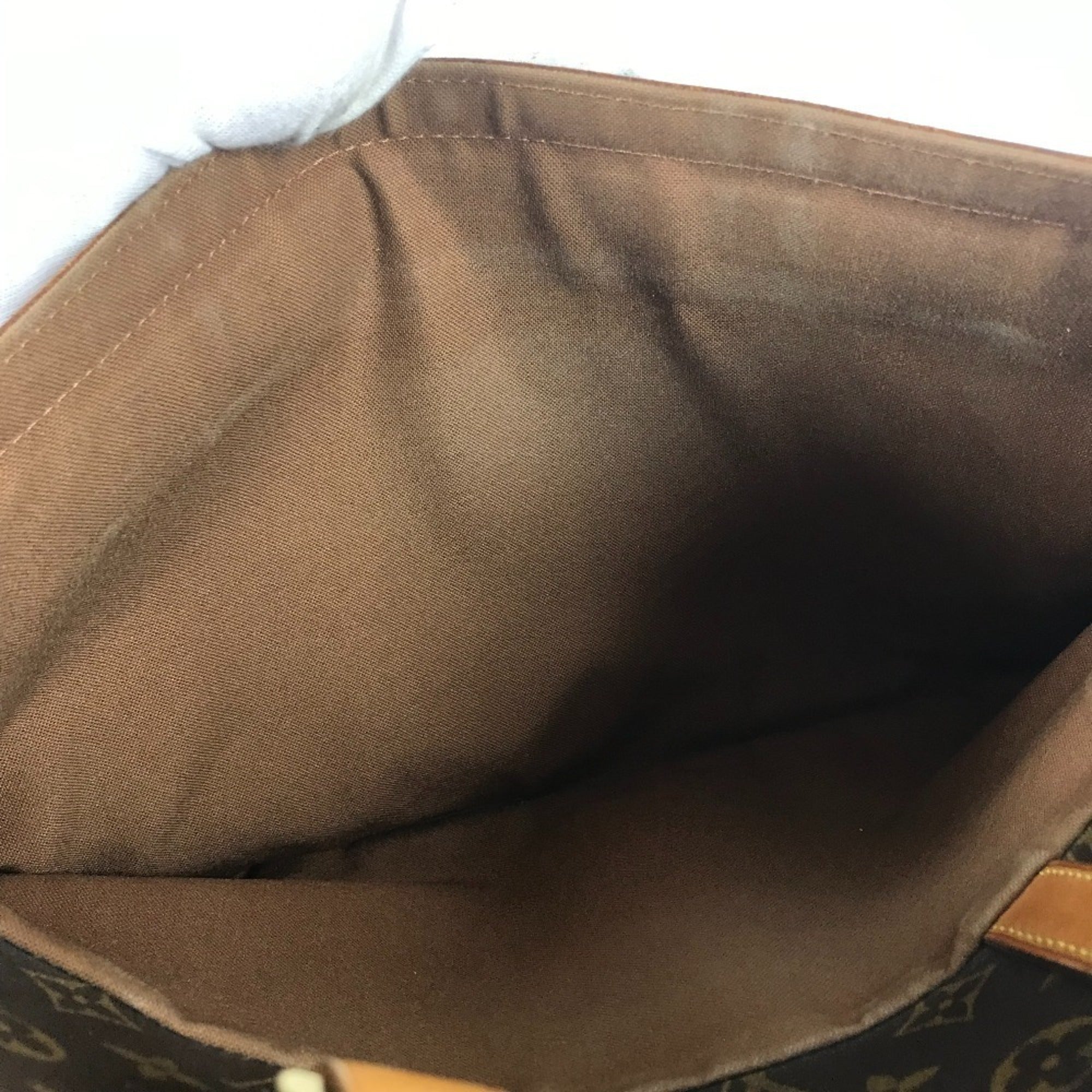 Louis Vuitton Brown Monogram Canvas Handbag Tote Bag (Pre-Owned)