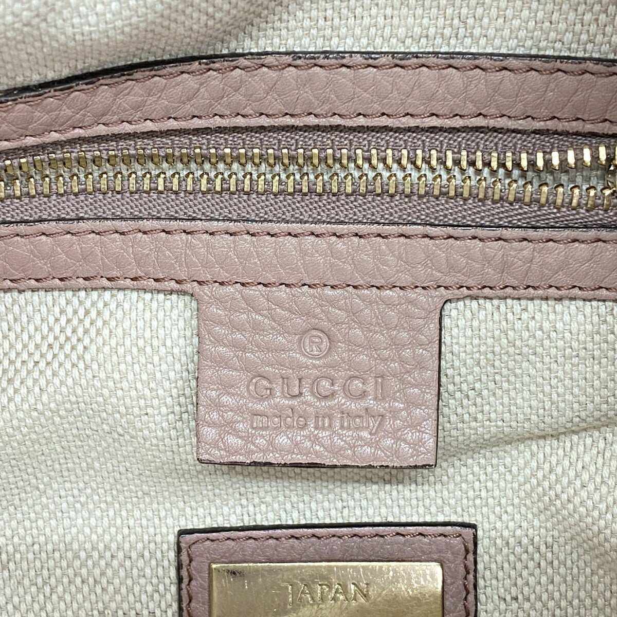 Gucci Pink Leather Handbag (Pre-Owned)
