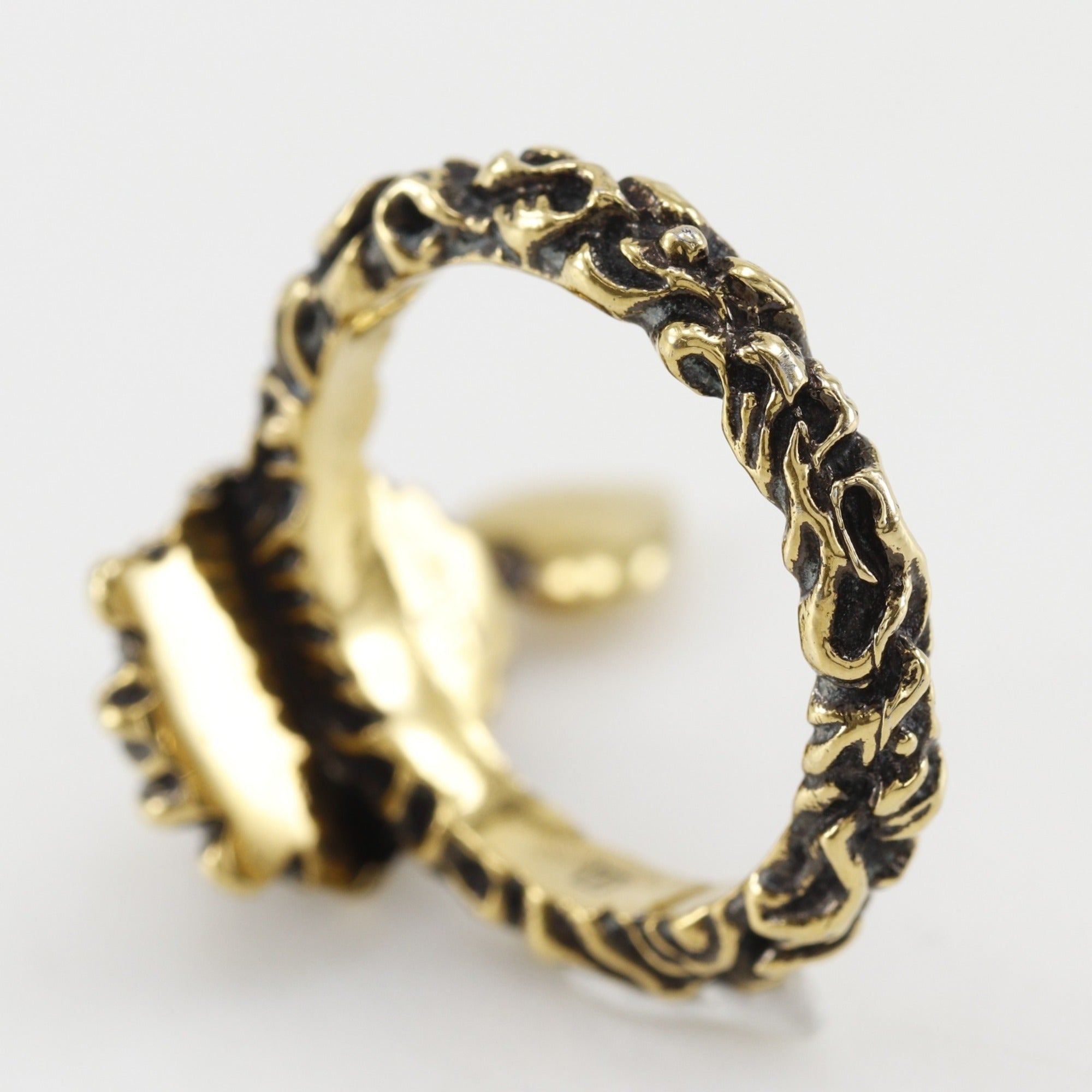 Gucci Gold Band Ring (Pre-Owned)