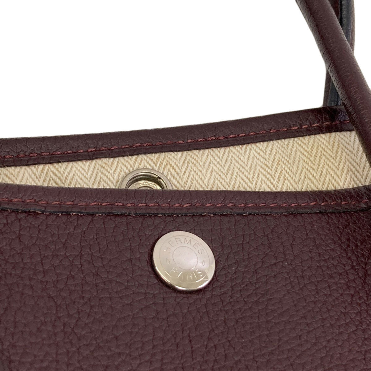 Hermes Brown Negonda Leather Tote Bag (Pre-Owned)