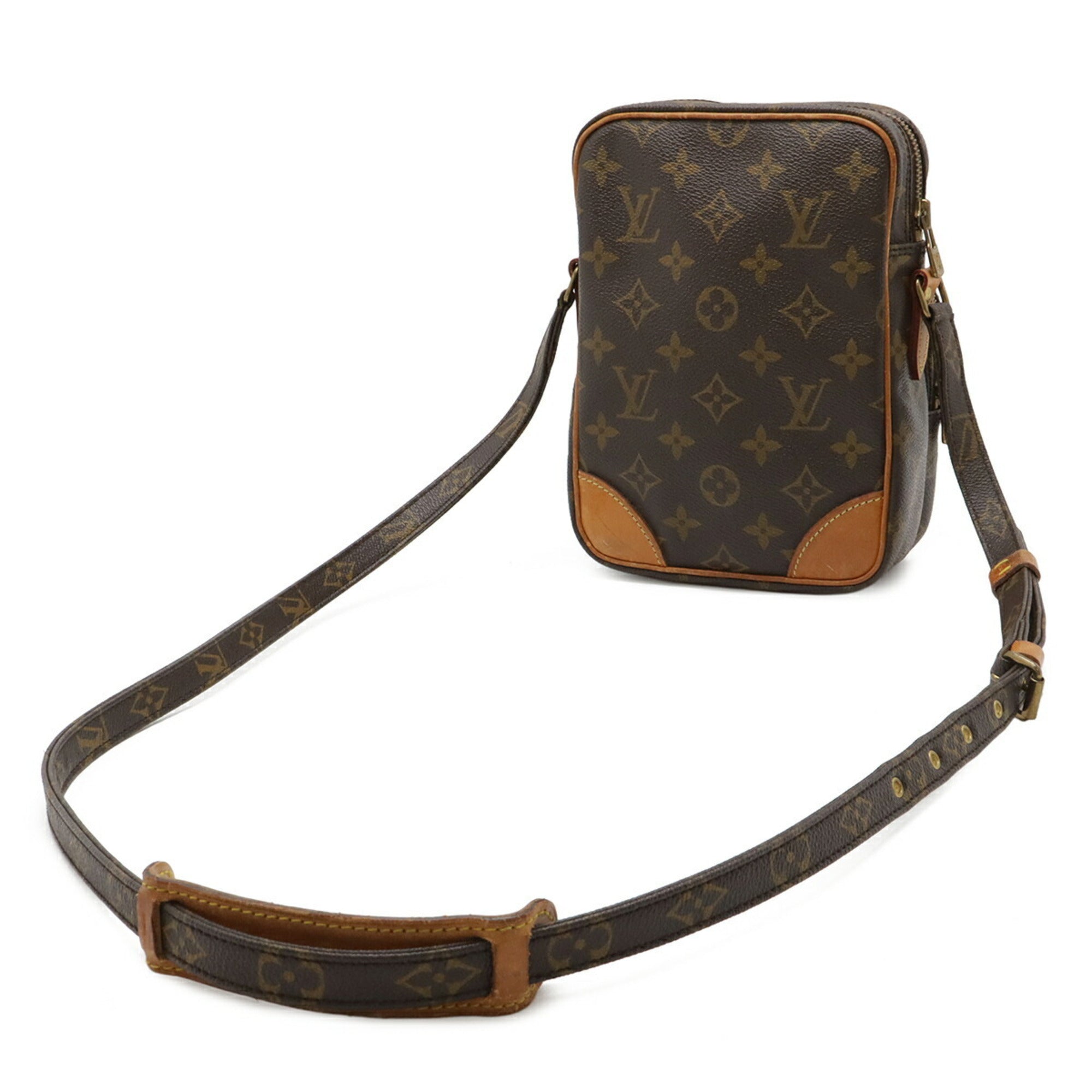 Louis Vuitton Brown Monogram Monogram Pochette Shoulder Bag (Pre-Owned)