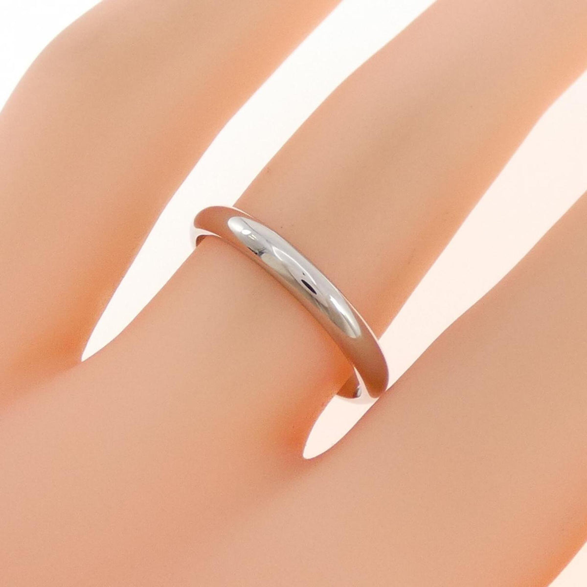 Cartier Platinum Platinum 950 Wedding Ring (Pre-Owned)