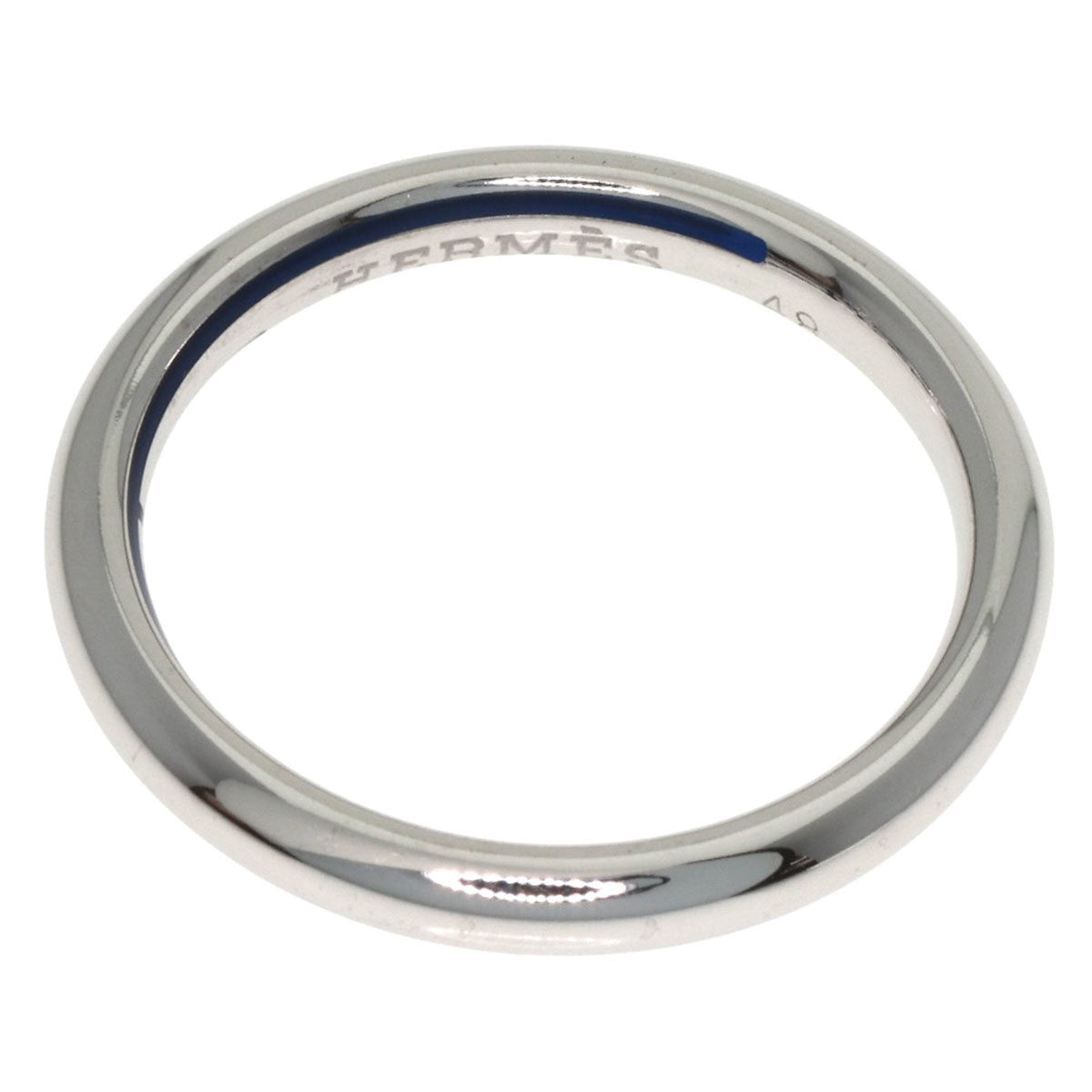 Hermes White White Gold (18K) Wedding Ring (Pre-Owned)