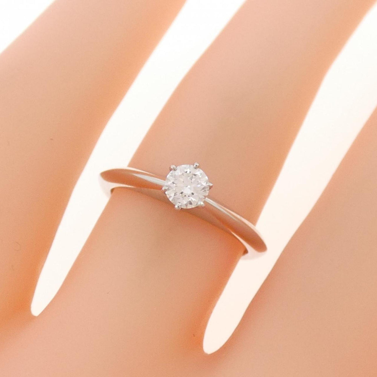 Tiffany Platinum 950 Band Ring (Pre-Owned)