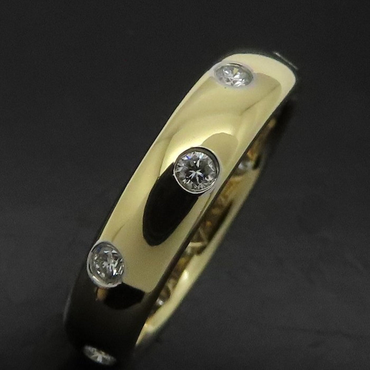 Tiffany Yellow Gold (18K) Platinum 950 Band Ring (Pre-Owned)