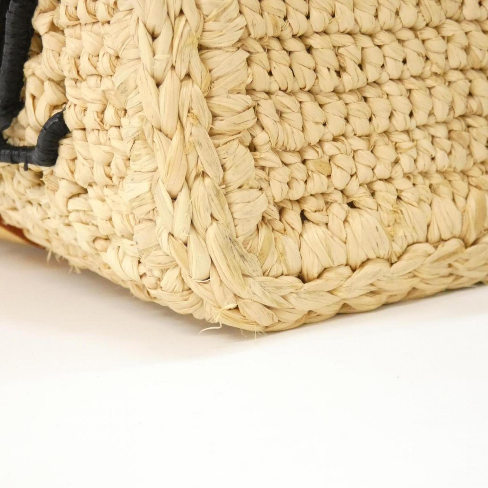 Louis Vuitton Beige Natural Raffia Boston Bag (Pre-Owned)