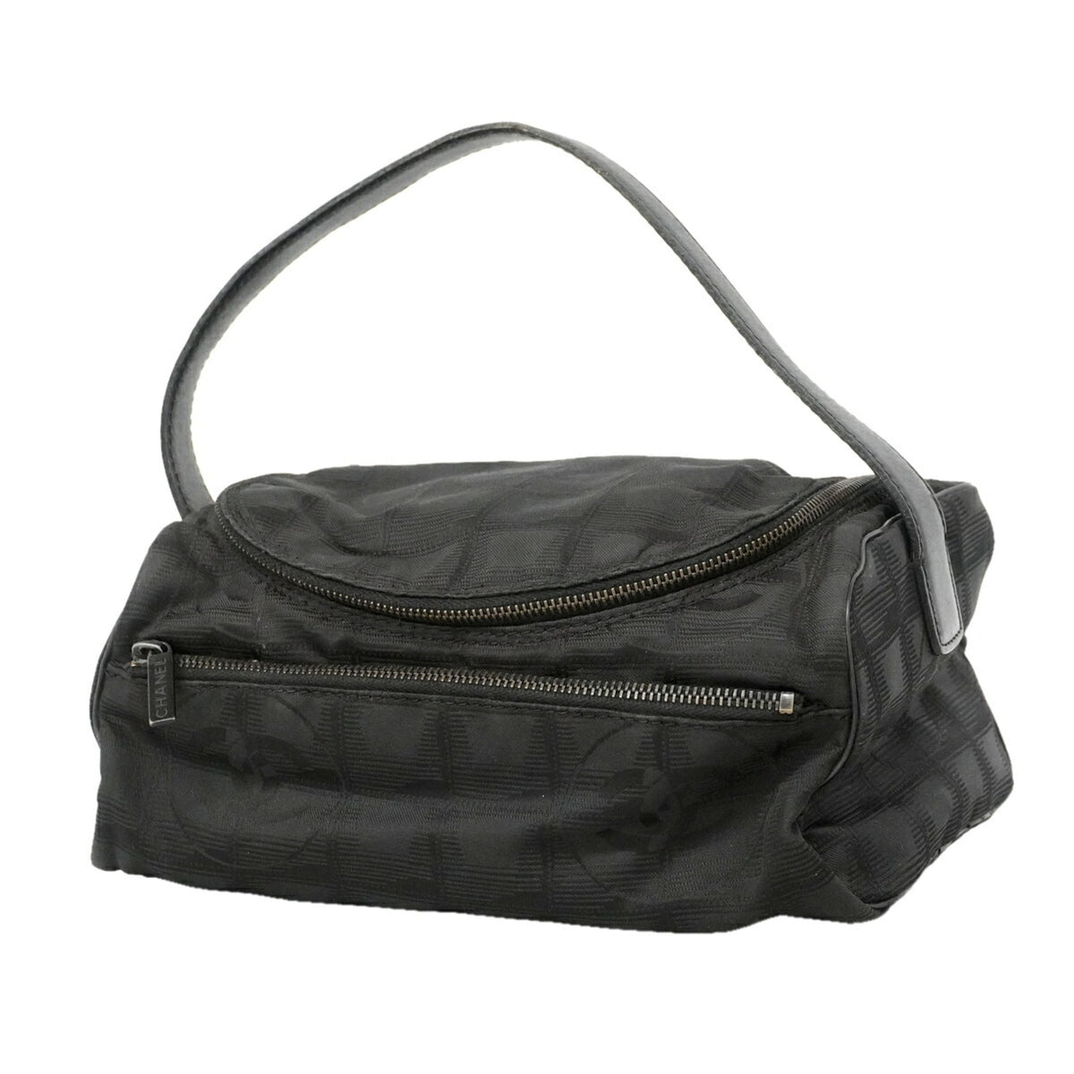 Chanel Black Nylon Vanity Bag (Pre-Owned)