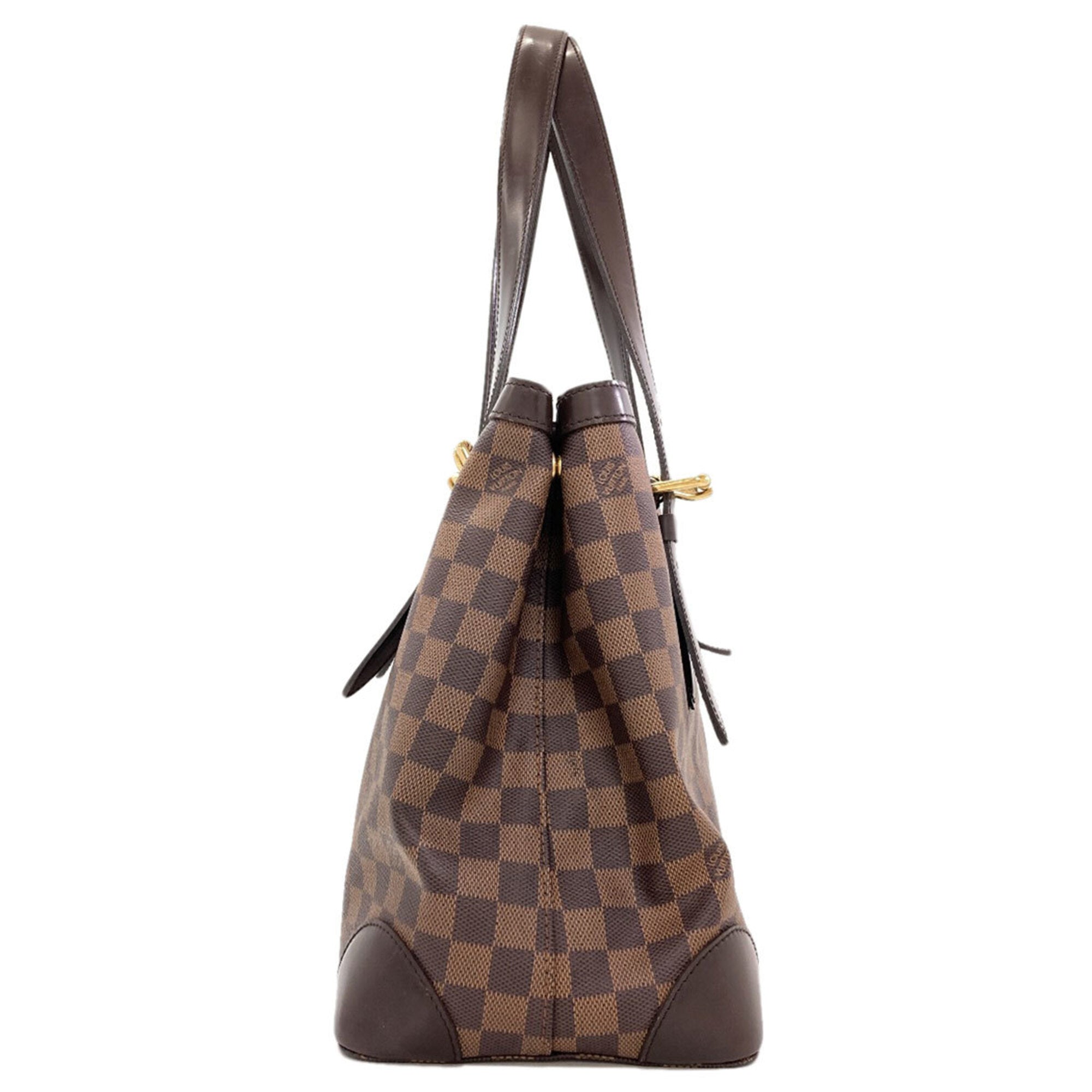 Louis Vuitton Damier Damier Canvas Ebene Damier Canvas Tote Bag (Pre-Owned)