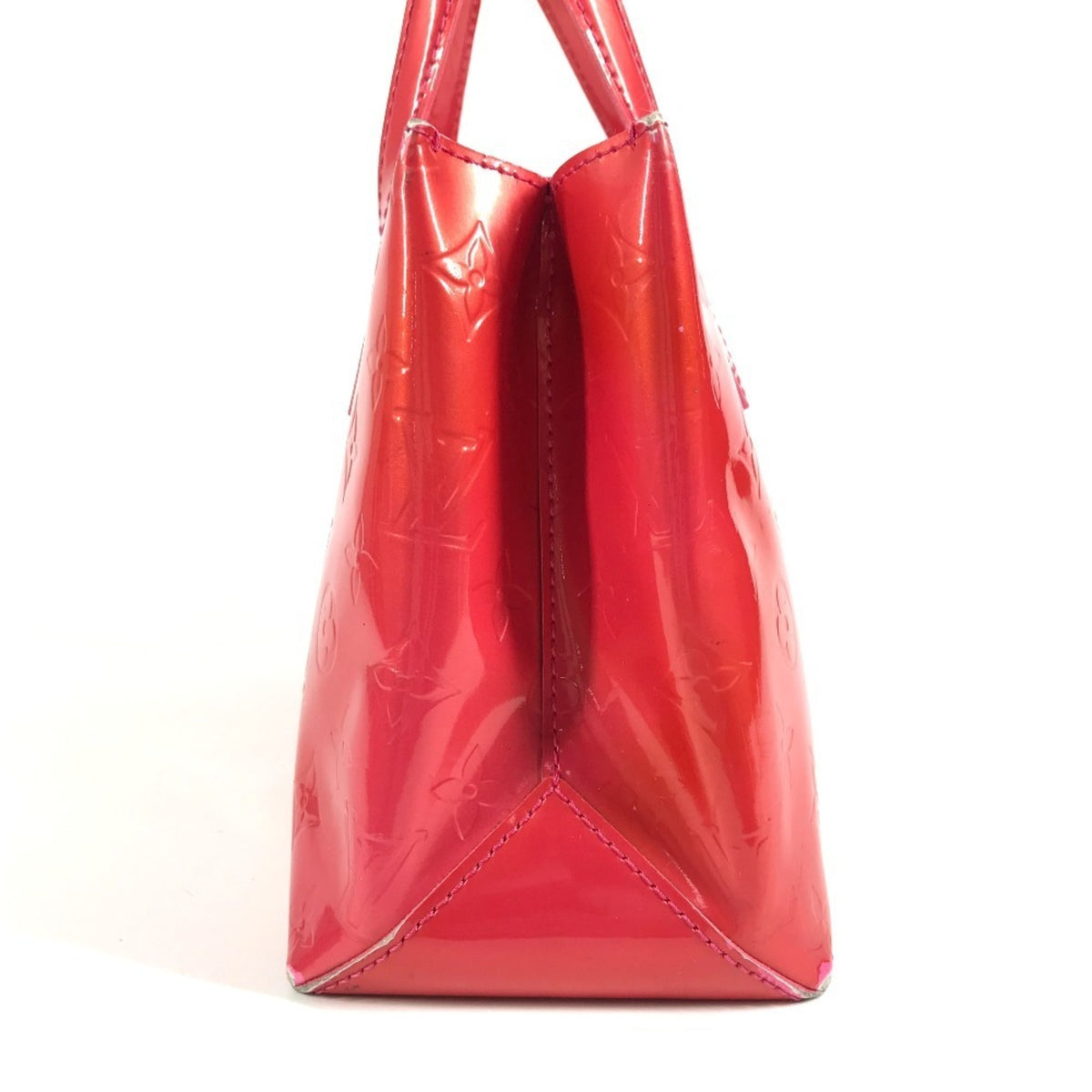 Louis Vuitton Pink Rose Pop Monogram Vernis Canvas Handbag Tote Bag (Pre-Owned)