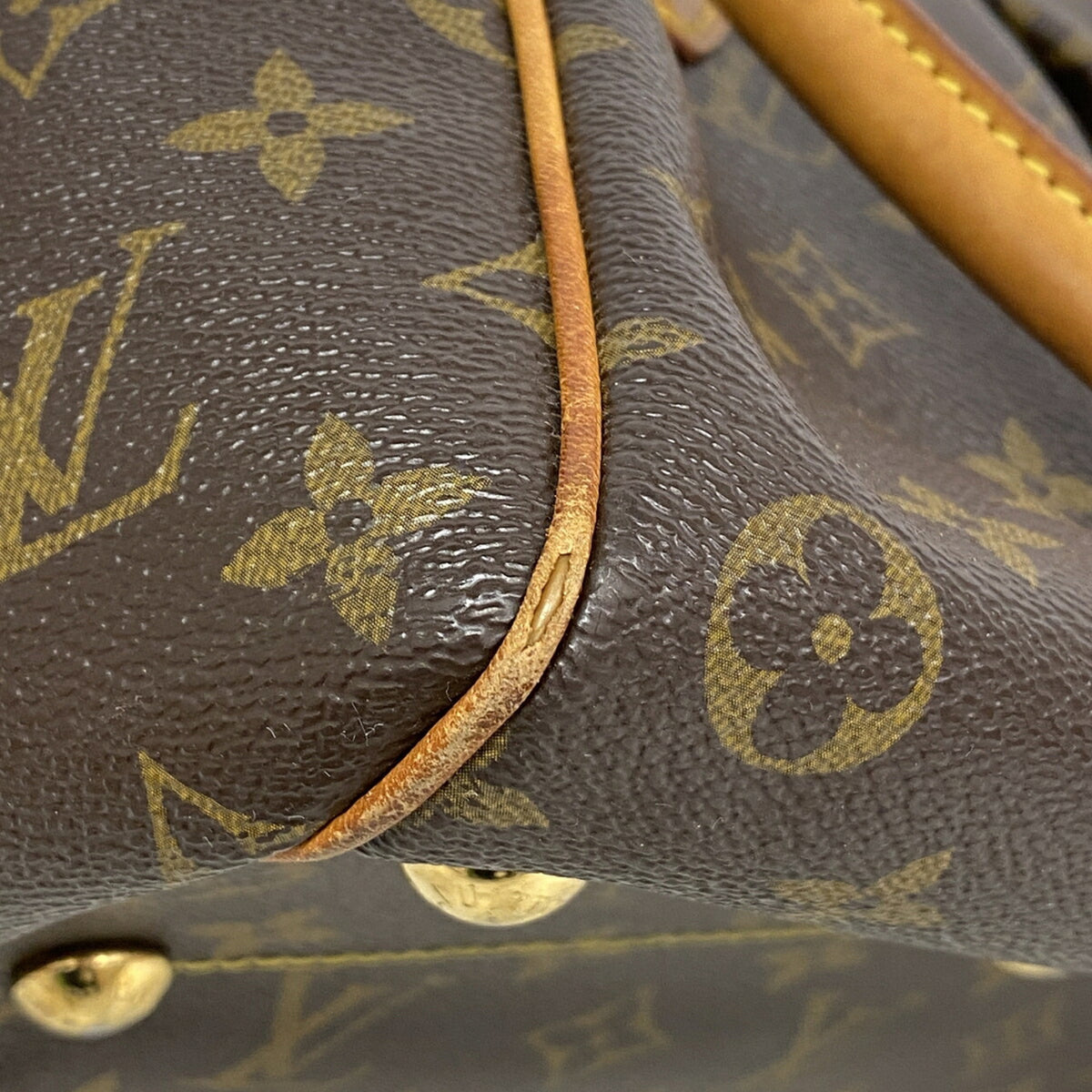 Louis Vuitton Brown Handbag (Pre-Owned)