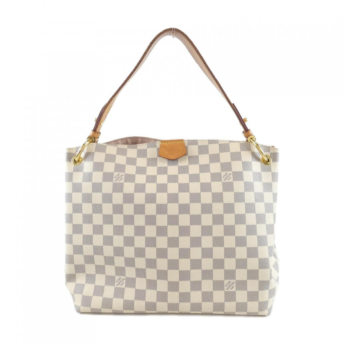Louis Vuitton Azur Coated Canvas Shoulder Bag (Pre-Owned)