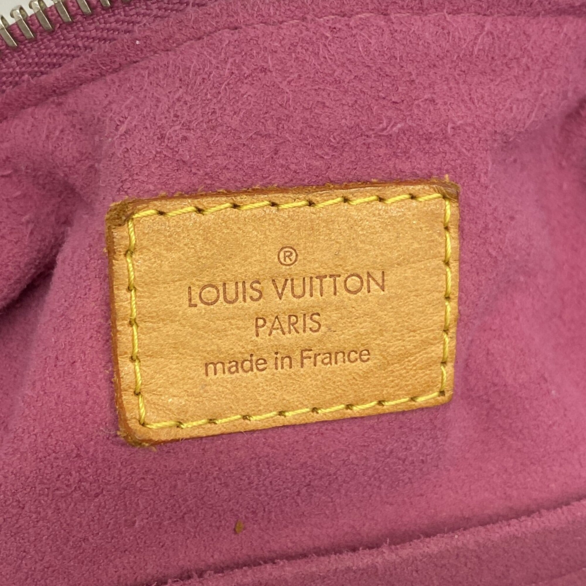 Louis Vuitton Fuchsia Shoulder Bag (Pre-Owned)