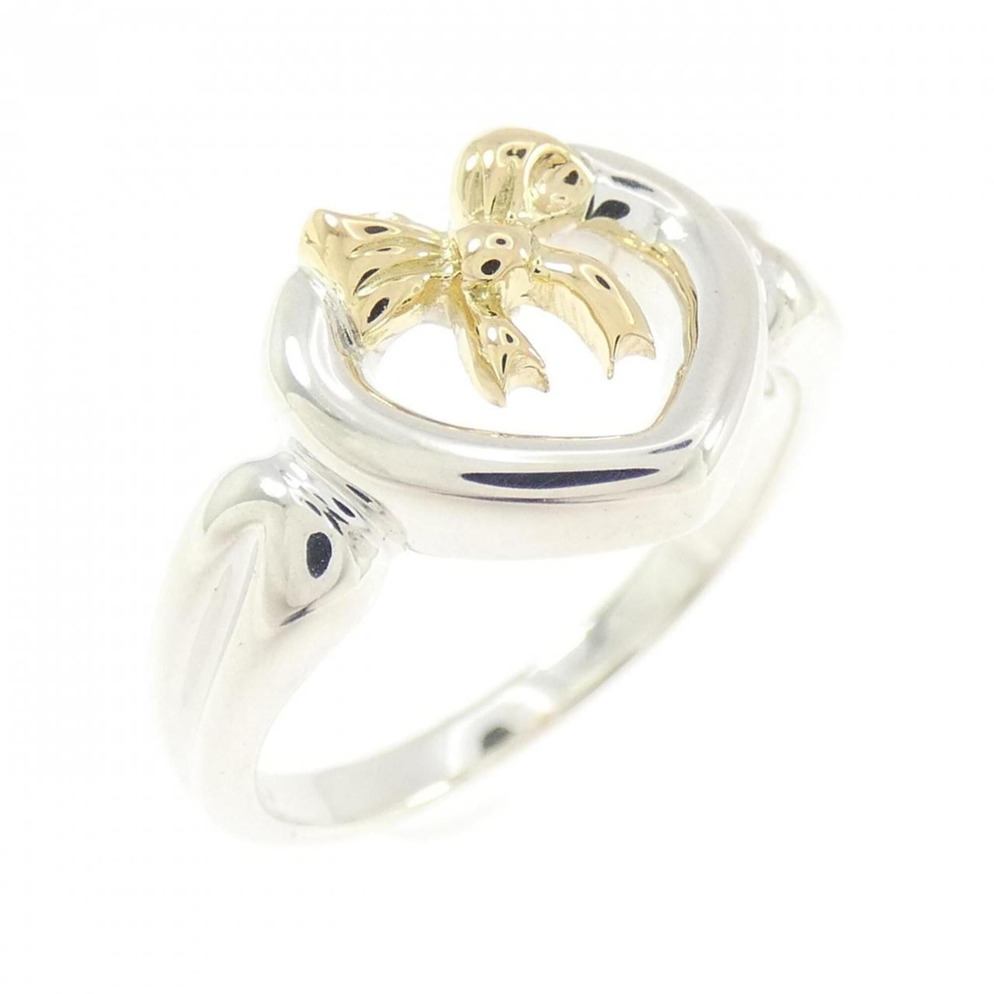 Tiffany Yellow Gold (18K) Silver 925 Band Ring (Pre-Owned)