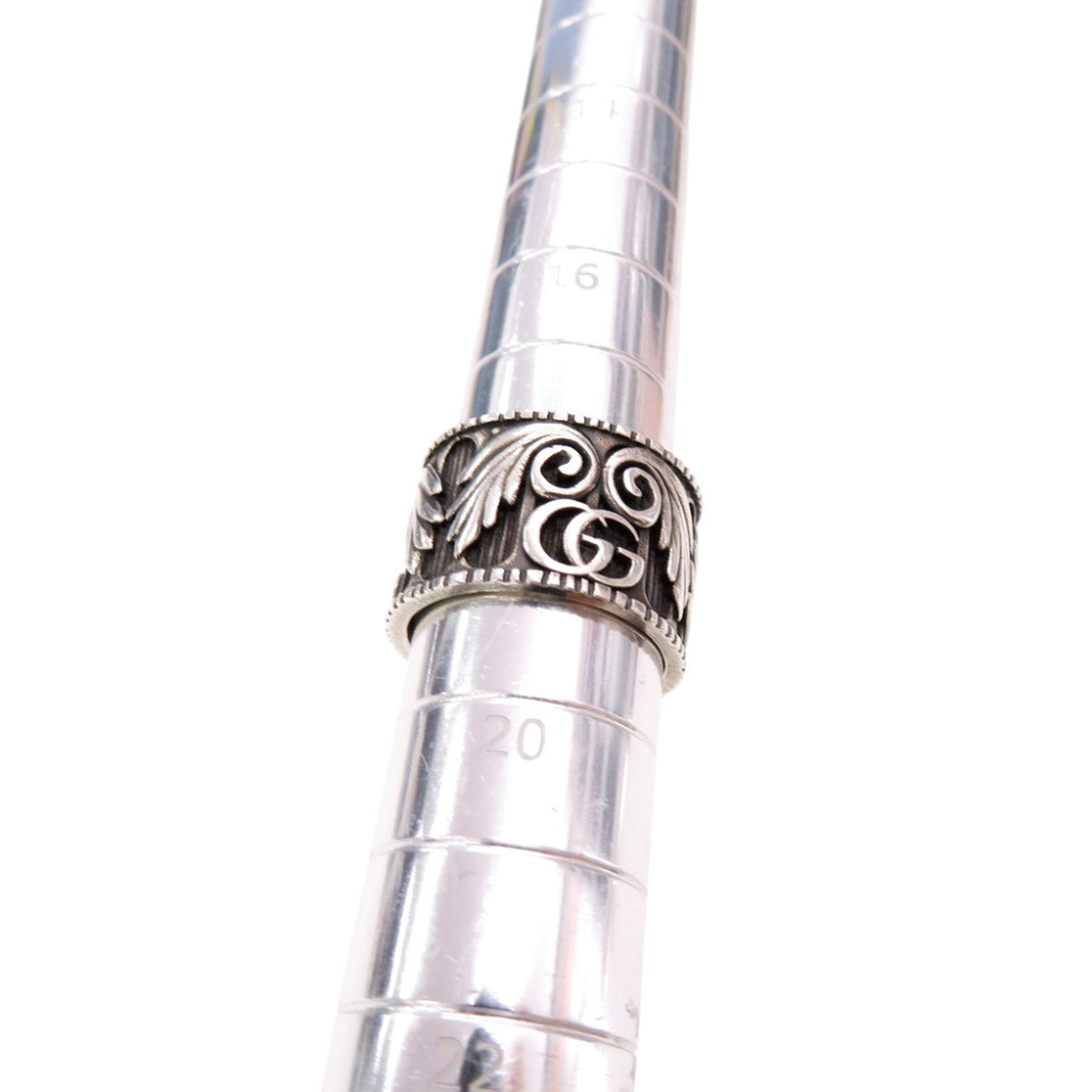 Gucci Silver Silver 925 Band Ring (Pre-Owned)