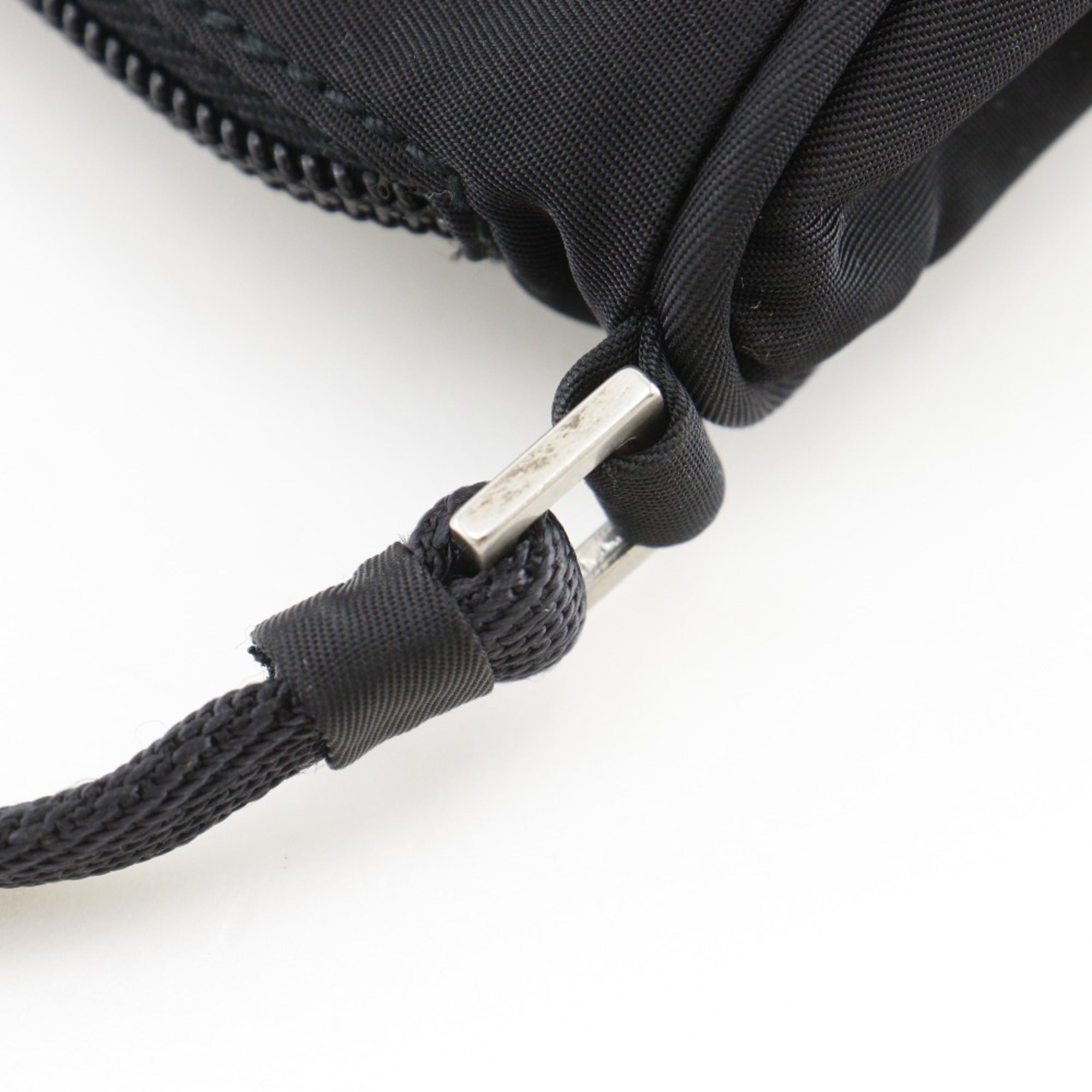 Prada Black Nylon Handbag Pouch (Pre-Owned)