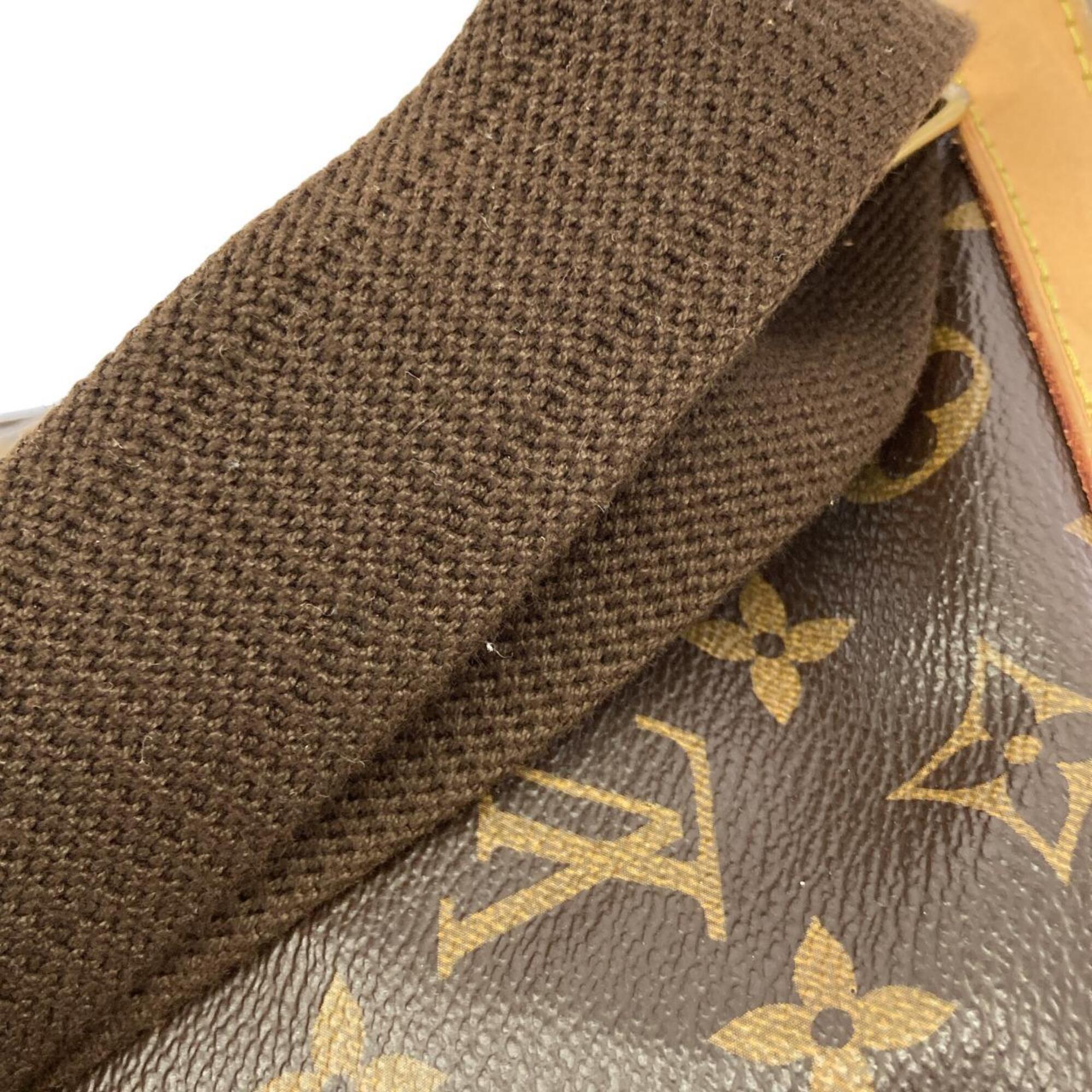 Louis Vuitton Marron Coated Canvas Backpack (Pre-Owned)