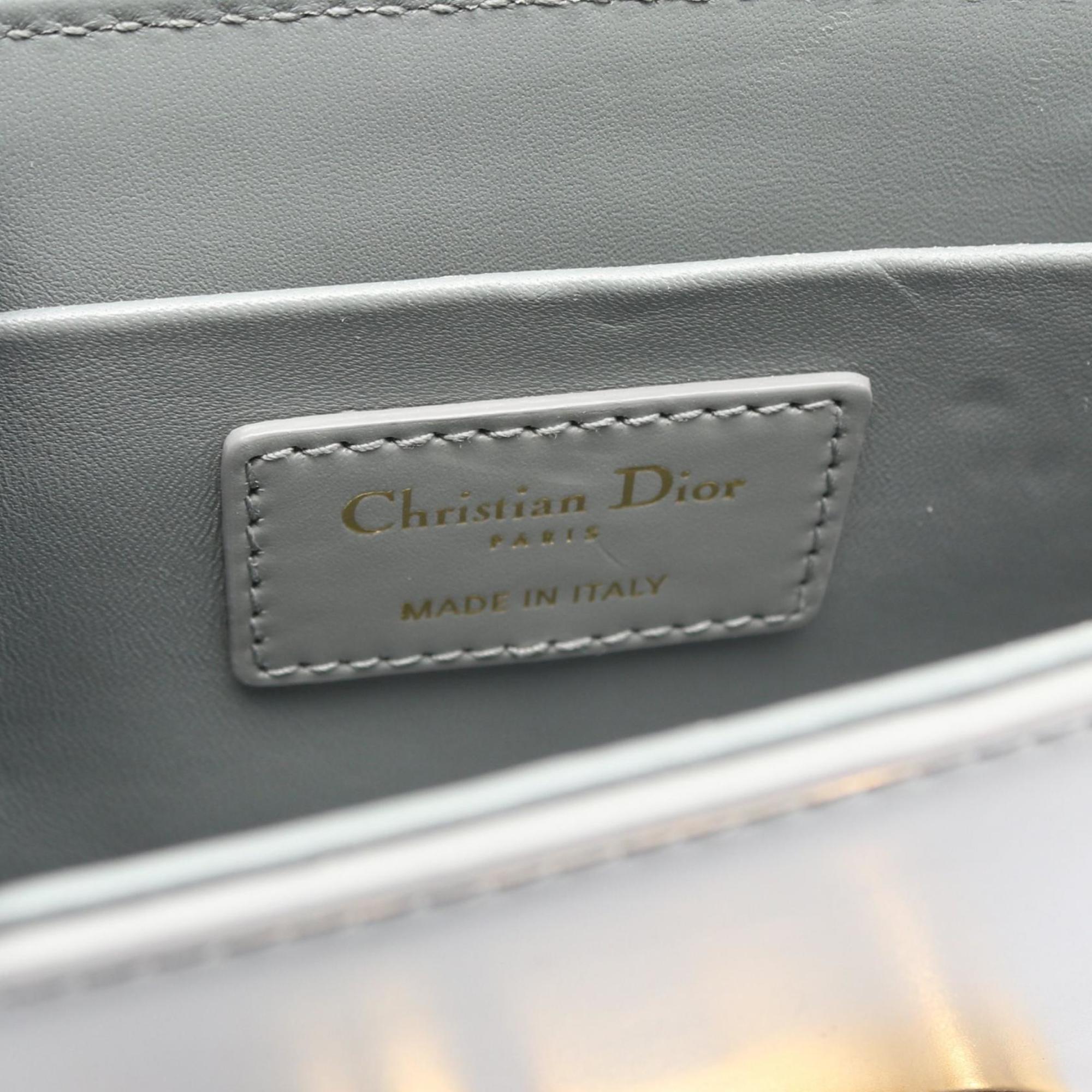Christian Dior Blue Leather Shoulder Bag (Pre-Owned)