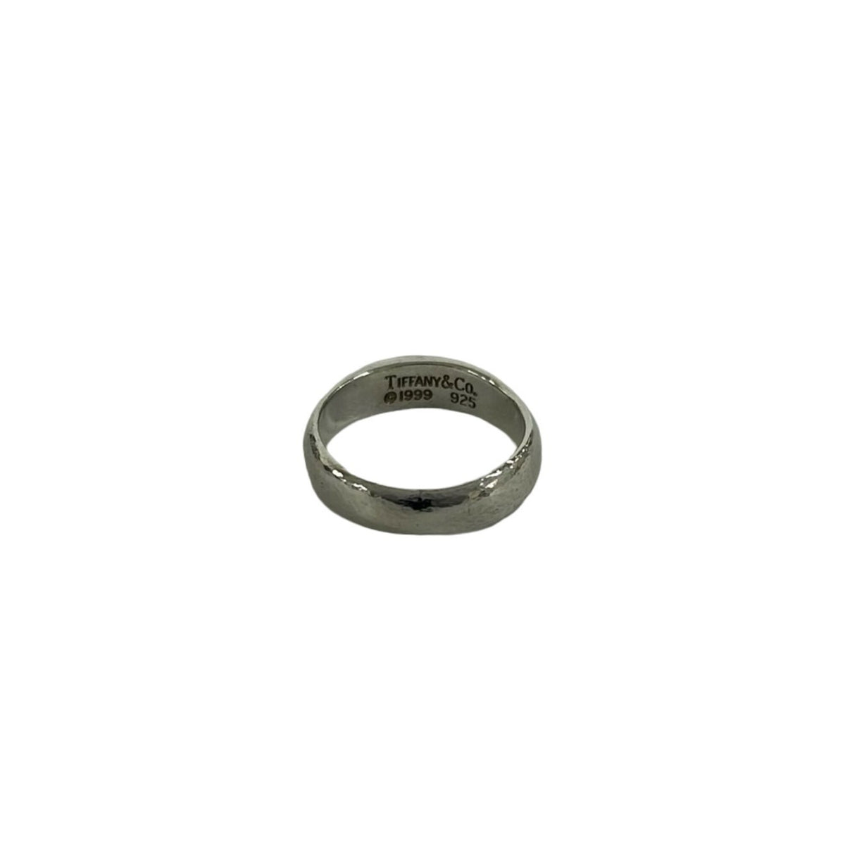 Tiffany Silver Silver 925 Band Ring (Pre-Owned)