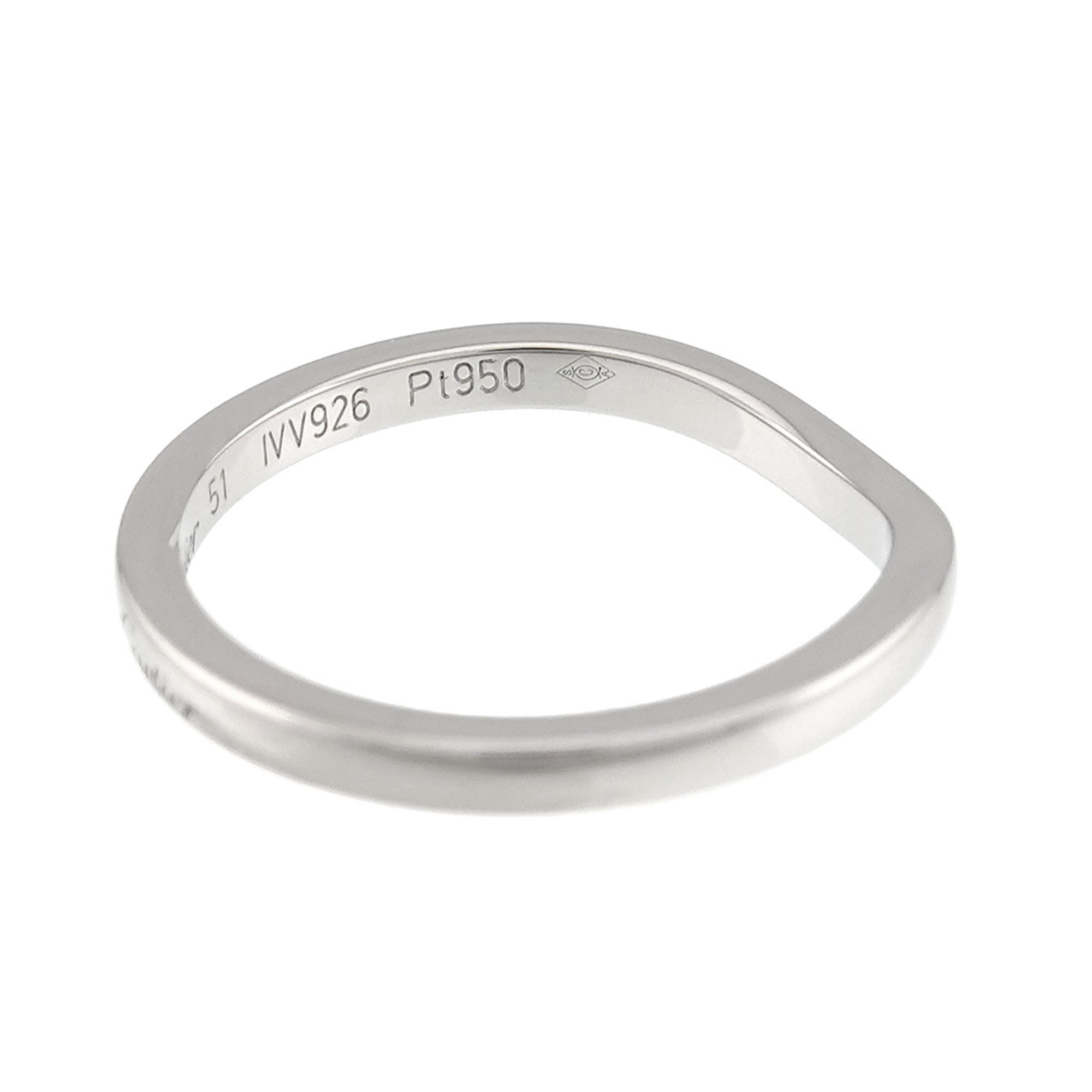 Cartier Platinum 950 Band Ring (Pre-Owned)