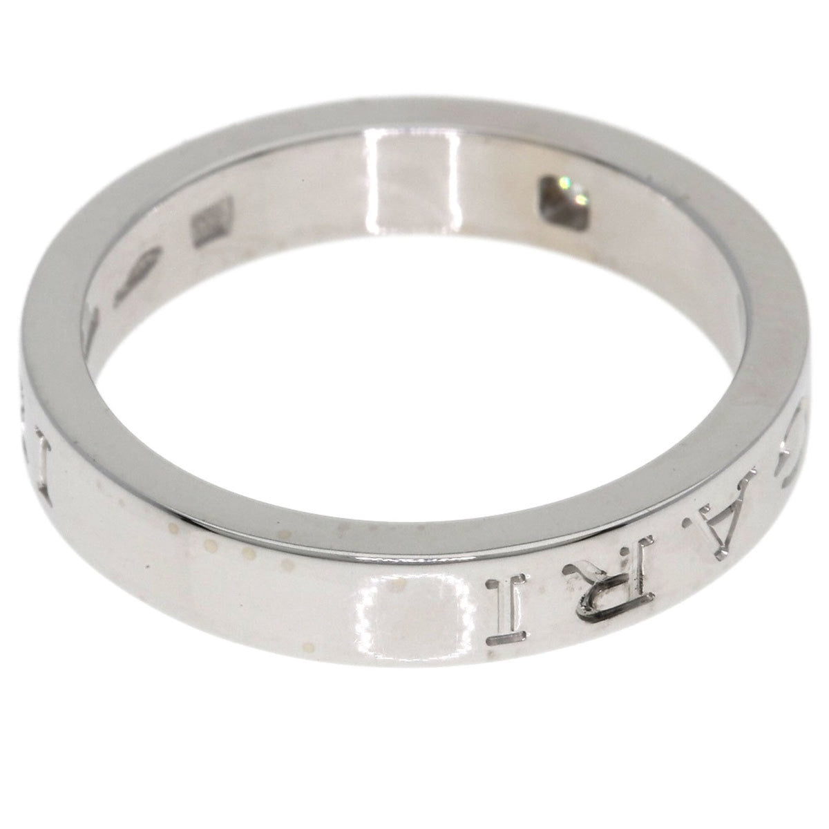 Bvlgari White Gold (18K) Band Ring (Pre-Owned)