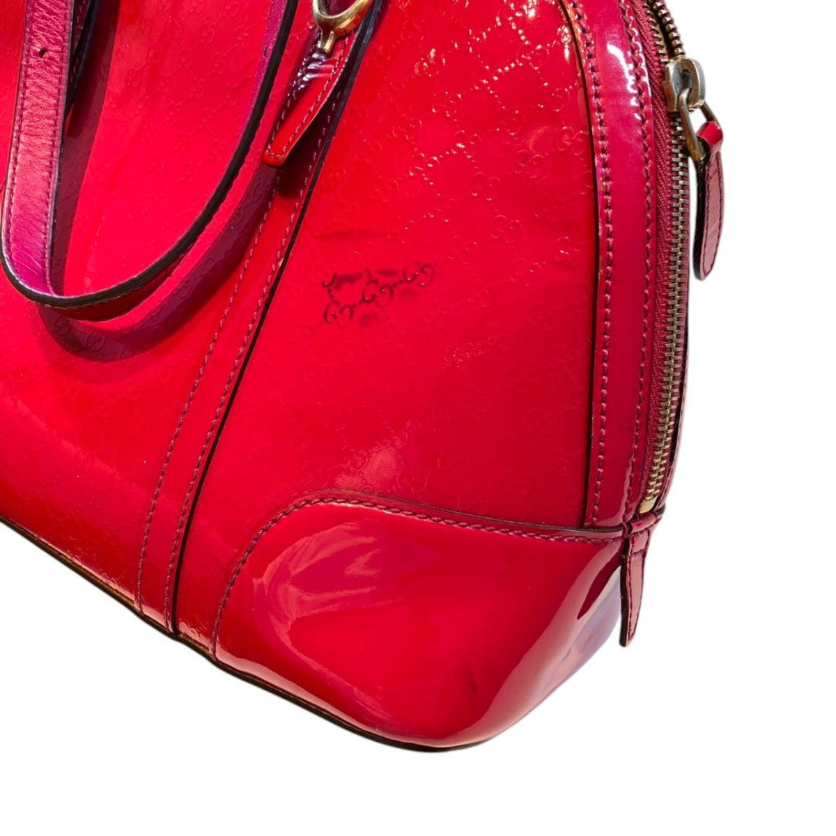 Gucci Pink Leather Handbag (Pre-Owned)