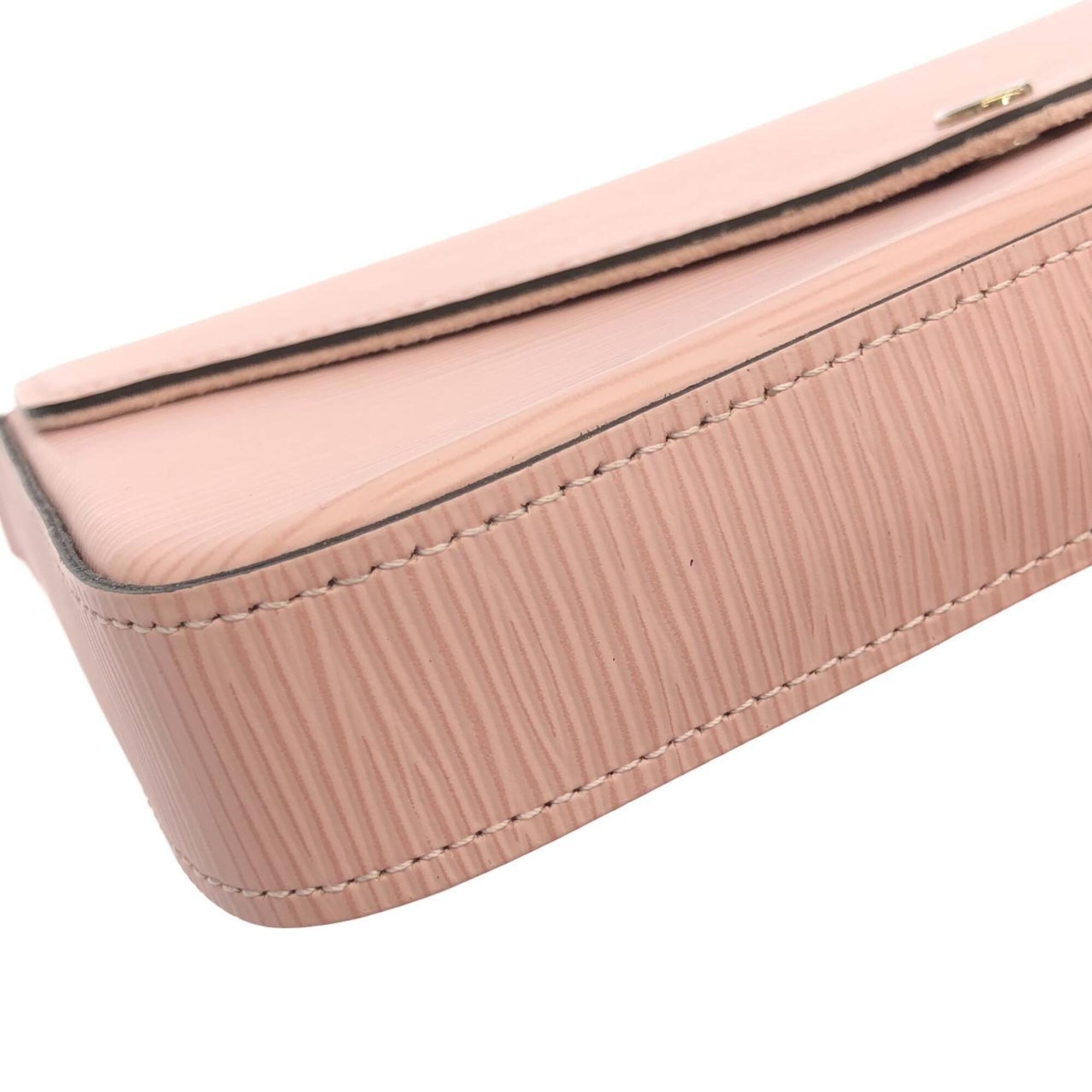 Louis Vuitton Epi Rose Ballerine Leather Pochette Shoulder Bag (Pre-Owned)