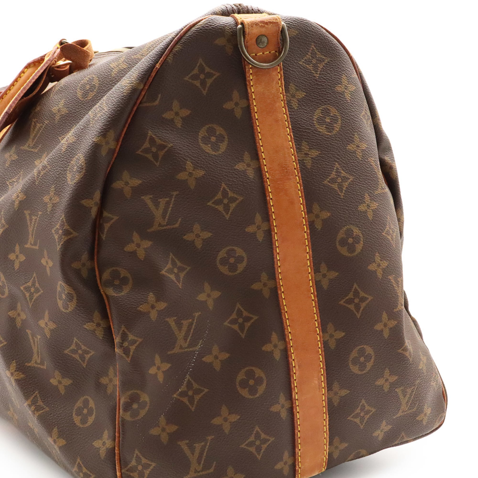 Louis Vuitton Brown Monogram Monogram Boston Bag Shoulder Bag (Pre-Owned)