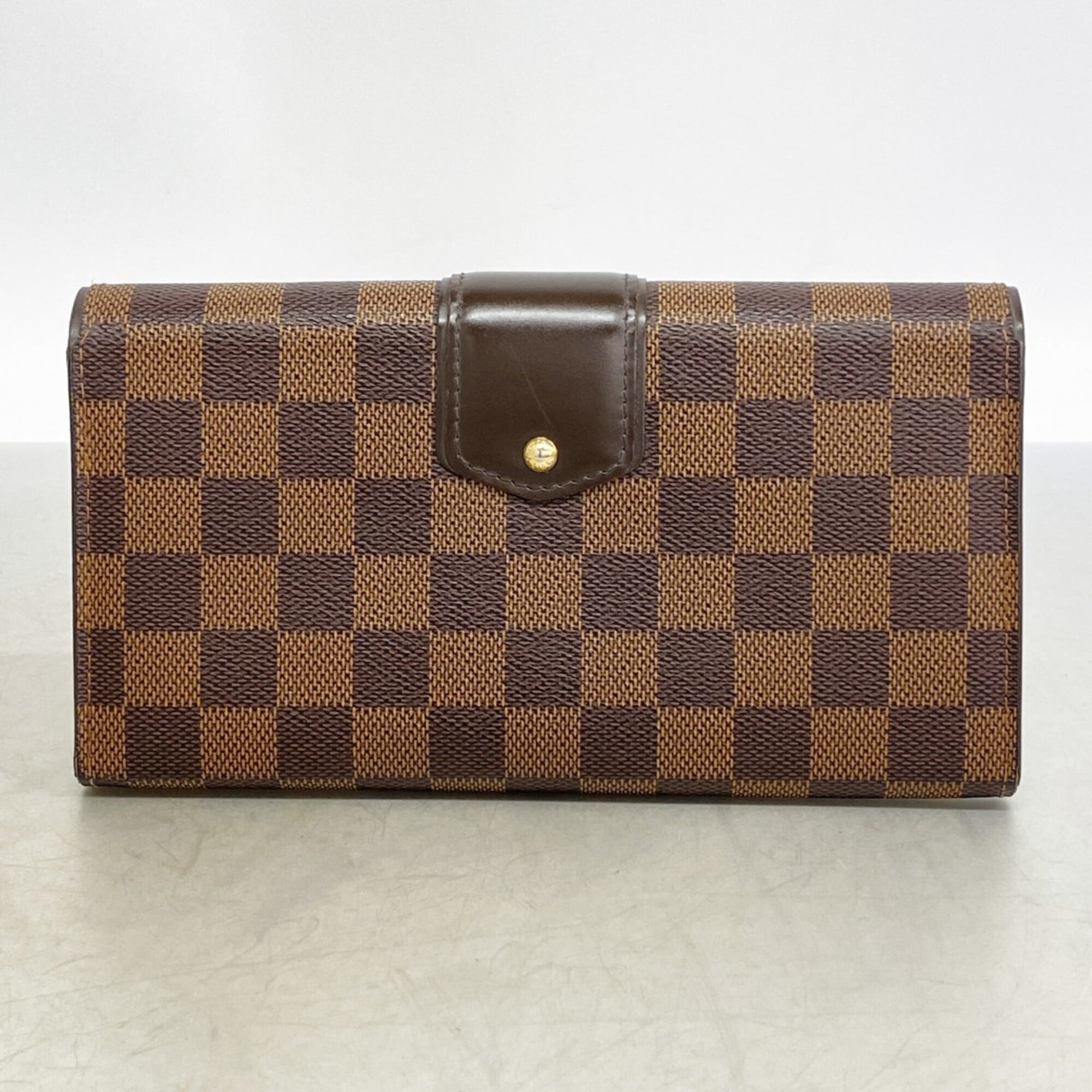 Louis Vuitton Ebene Long Wallet (Bi-Fold) (Pre-Owned)