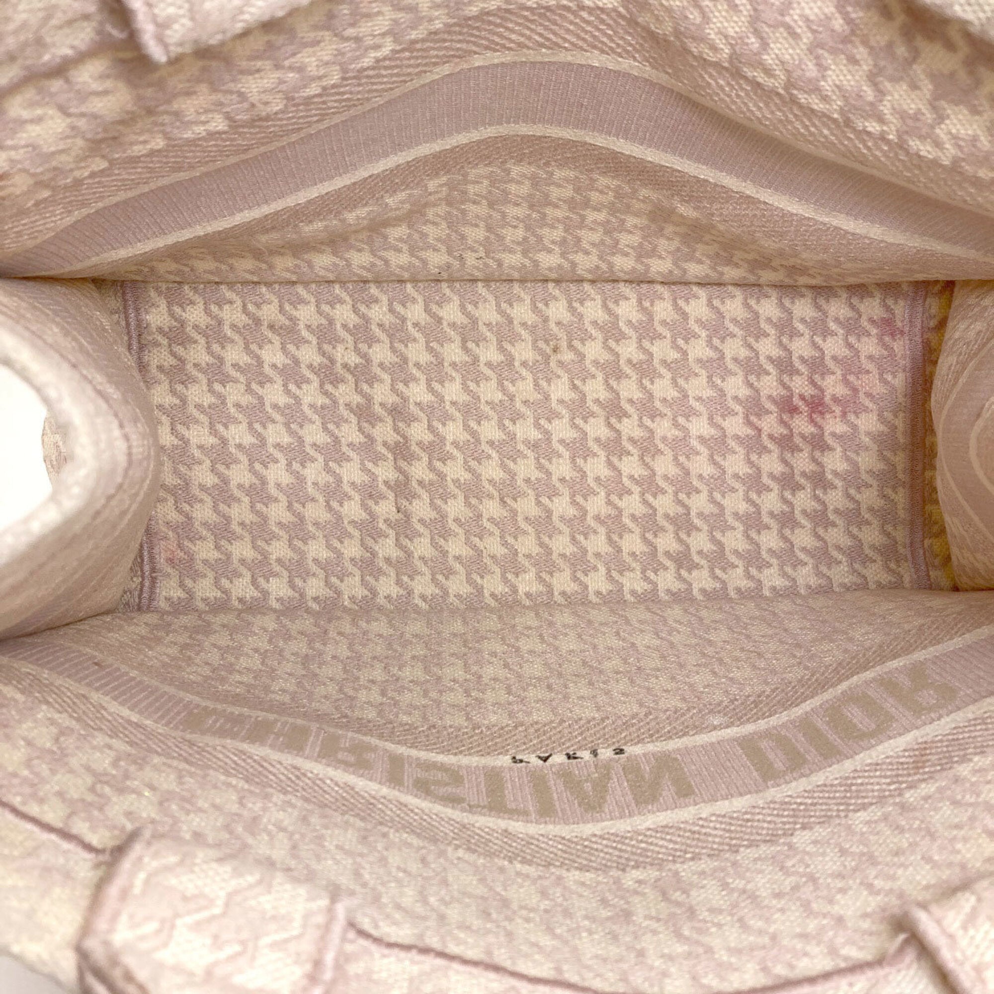 Christian Dior Pink Canvas Tote Bag (Pre-Owned)